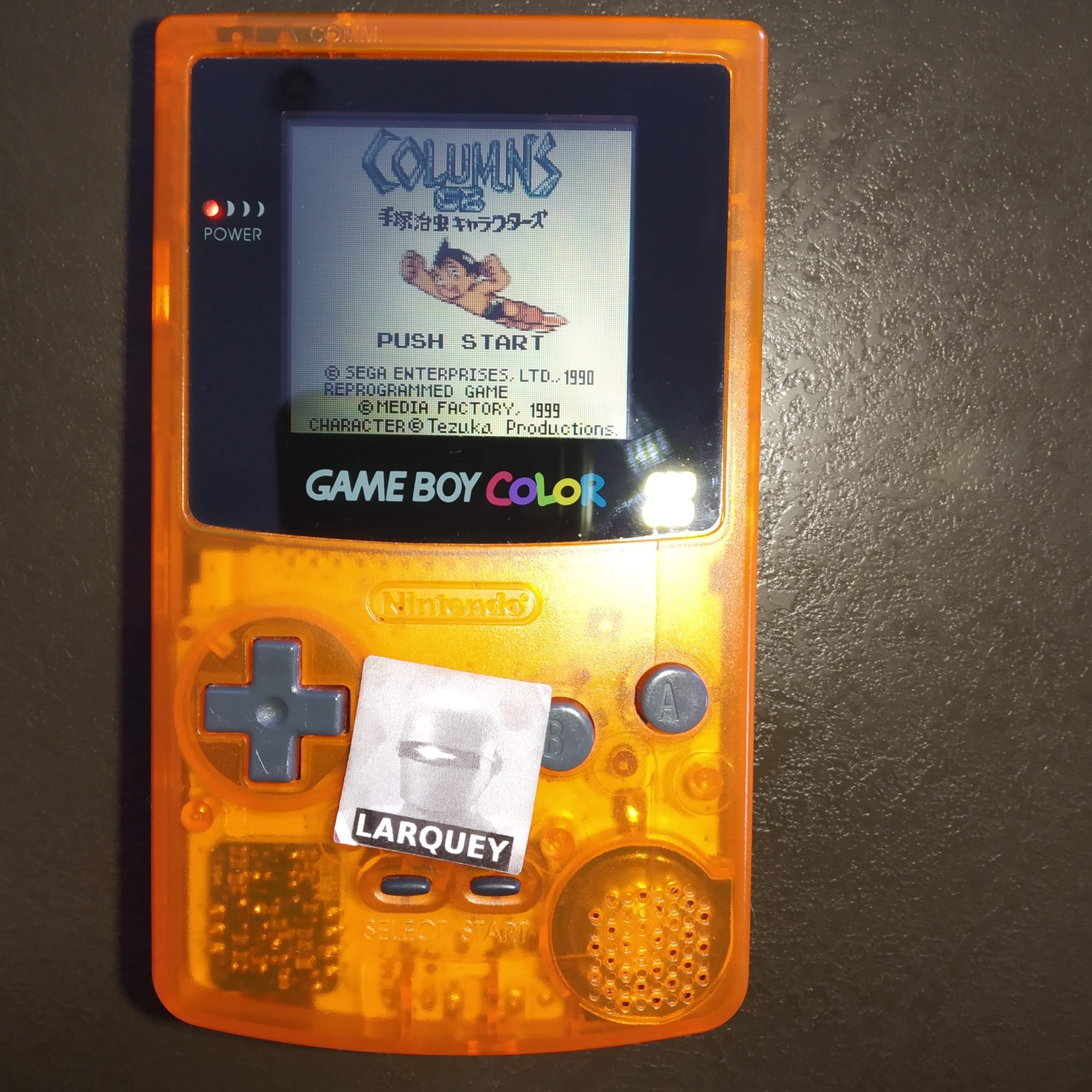Larquey: Columns GB: Classic (Game Boy Color) 2,460 points on 2020-07-29 04:28:55
