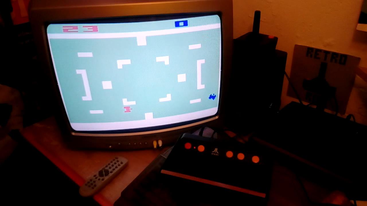 RetroRob: Combat: Game 4 (Atari 2600 Emulated Novice/B Mode) 23 points on 2019-12-14 13:38:22