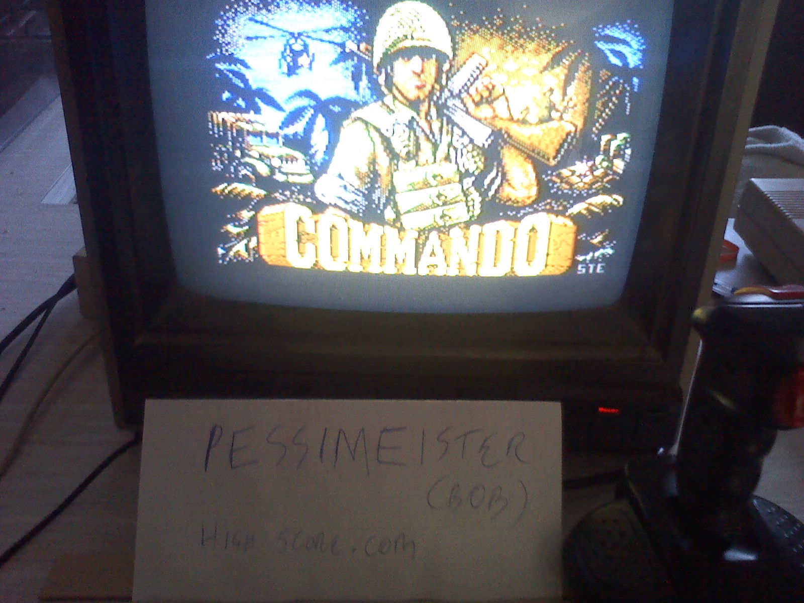 Commando Arcade 136,100 points