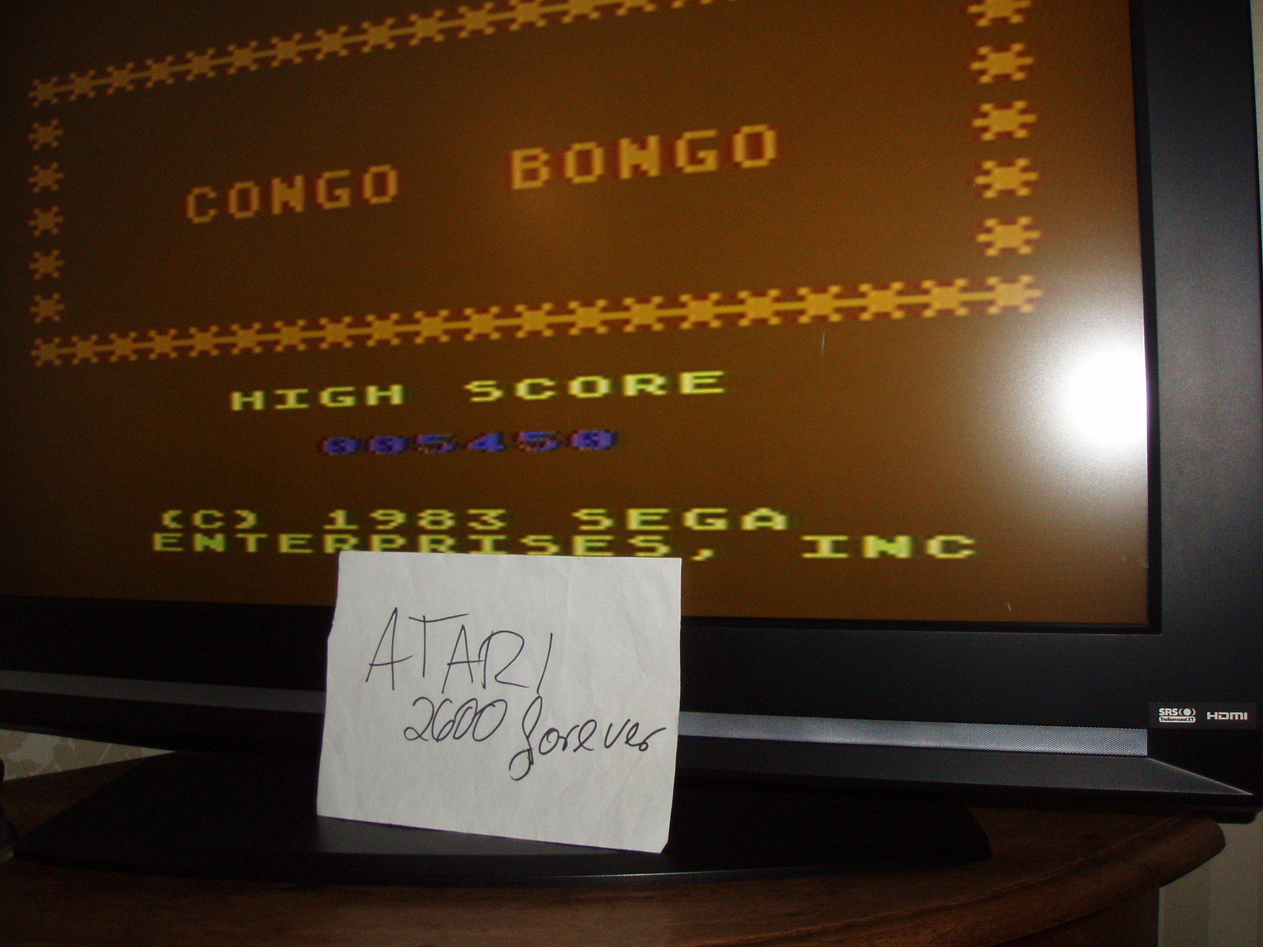 atari2600forever: Congo Bongo (Atari 5200) 5,450 points on 2023-01-11 08:43:09
