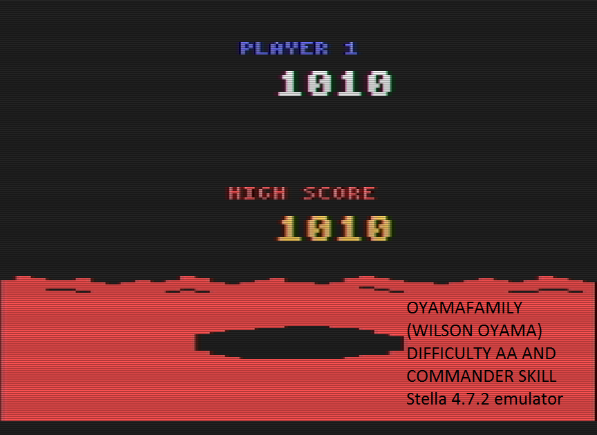 oyamafamily: Conquest of Mars: Commander (Atari 2600 Emulated Expert/A Mode) 1,010 points on 2016-07-17 10:53:52