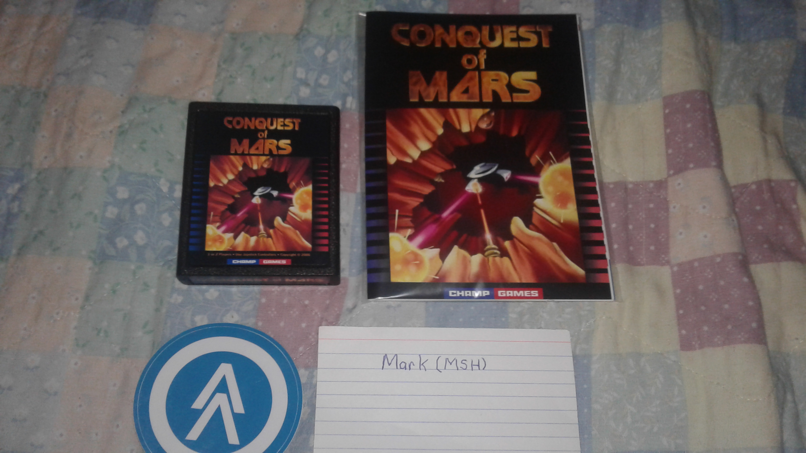 Mark: Conquest of Mars: Pilot (Atari 2600 Novice/B) 21,180 points on 2019-03-05 00:27:28