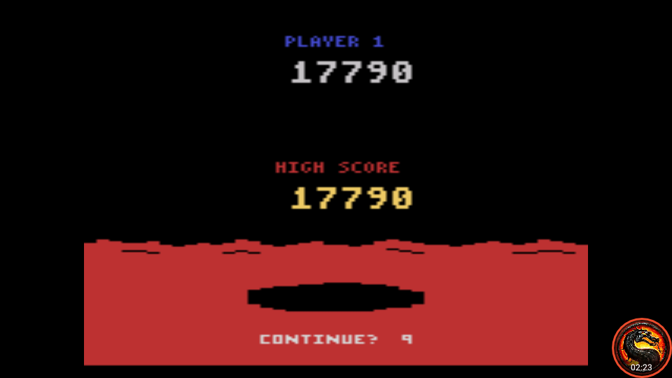 omargeddon: Conquest of Mars: Pilot (Atari 2600 Emulated Expert/A Mode) 17,790 points on 2020-07-18 23:49:38