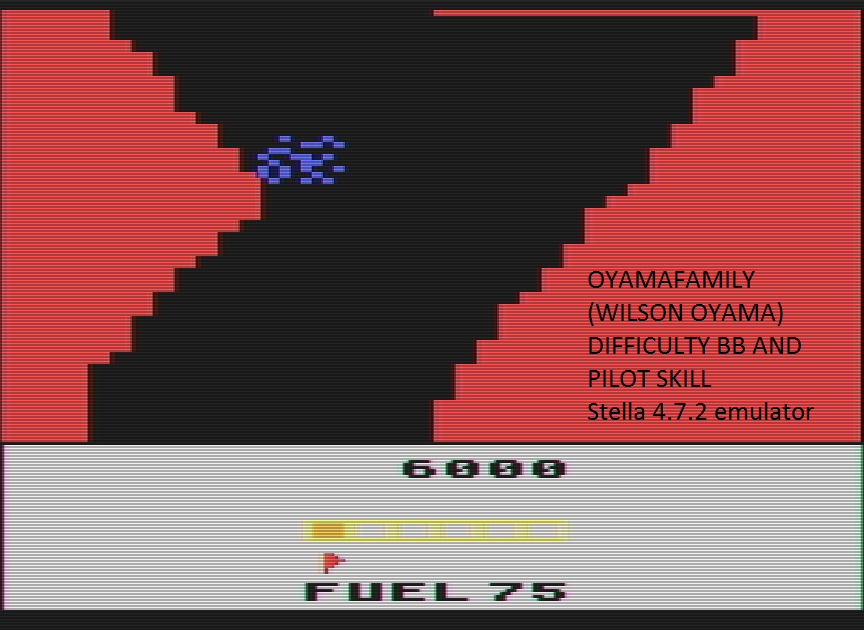 oyamafamily: Conquest of Mars: Pilot (Atari 2600 Emulated Novice/B Mode) 6,000 points on 2016-07-17 10:57:20