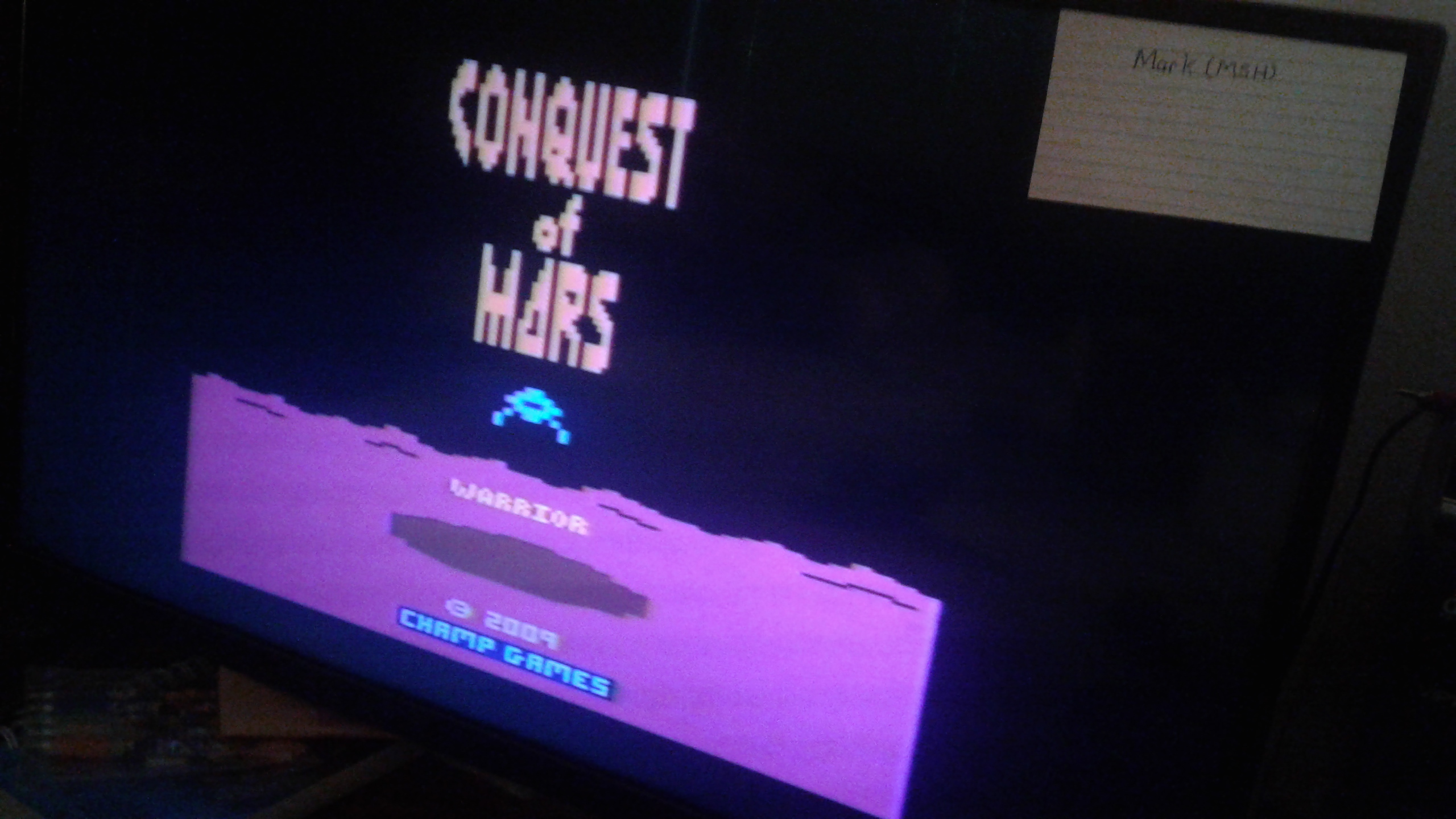 Mark: Conquest of Mars: Warrior (Atari 2600 Expert/A) 10,560 points on 2019-03-06 01:10:39