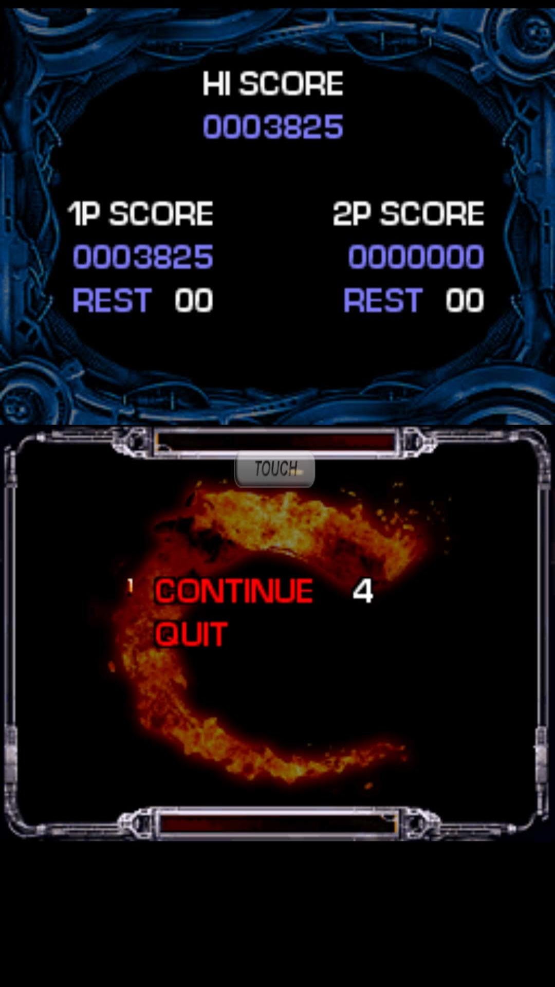 Larquey: Contra 4 (Nintendo DS Emulated) 3,825 points on 2022-09-18 09:58:36