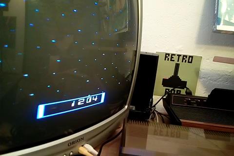 RetroRob: Cosmic Ark [Game 5] (Atari 2600 Novice/B) 1,204 points on 2019-05-05 13:23:30