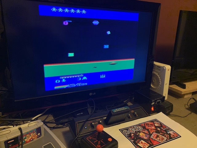 nads: Cosmic Commuter (Atari 2600) 1,000,000 points on 2020-06-22 17:59:16
