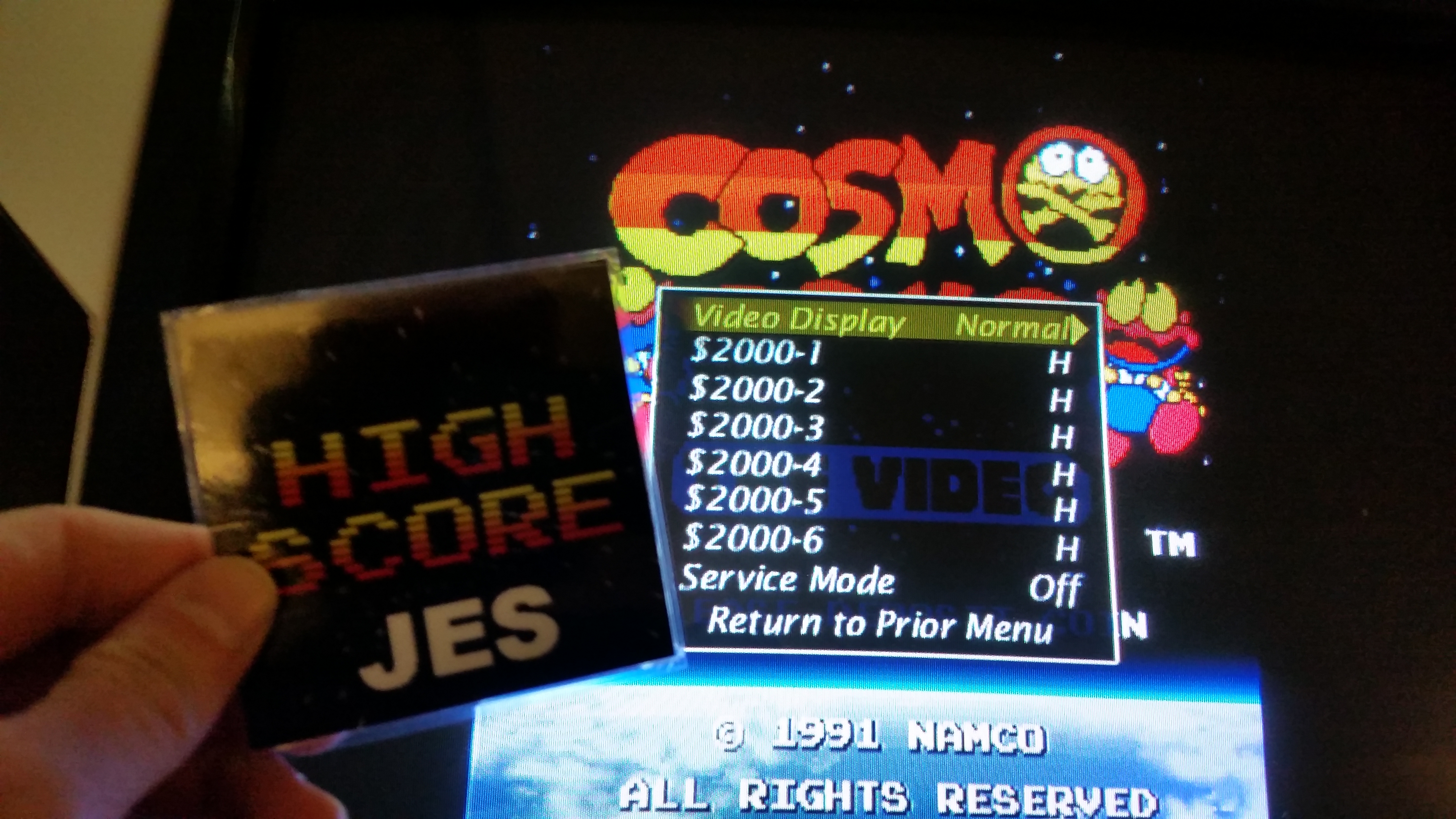 JES: Cosmo Gang the Video [cosmogng] (Arcade Emulated /