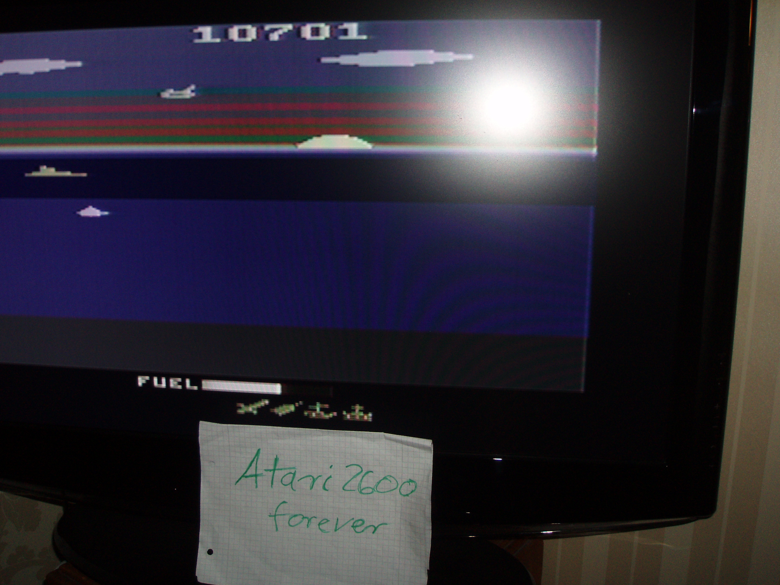 atari2600forever: Crash Dive (Atari 2600 Novice/B) 10,701 points on 2016-04-06 07:09:07