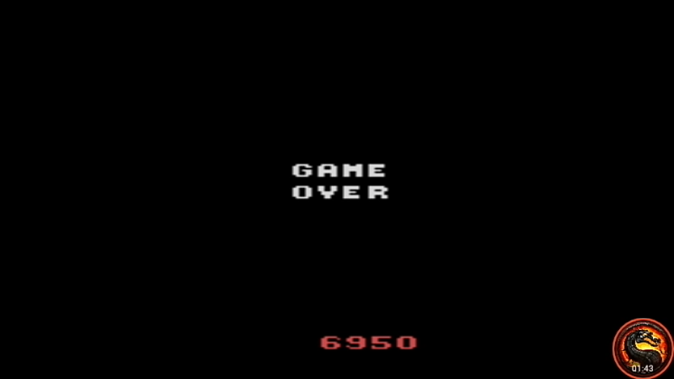 omargeddon: Crossbow [Game 3] (Atari 2600 Emulated Novice/B Mode) 6,950 points on 2020-10-15 10:01:39