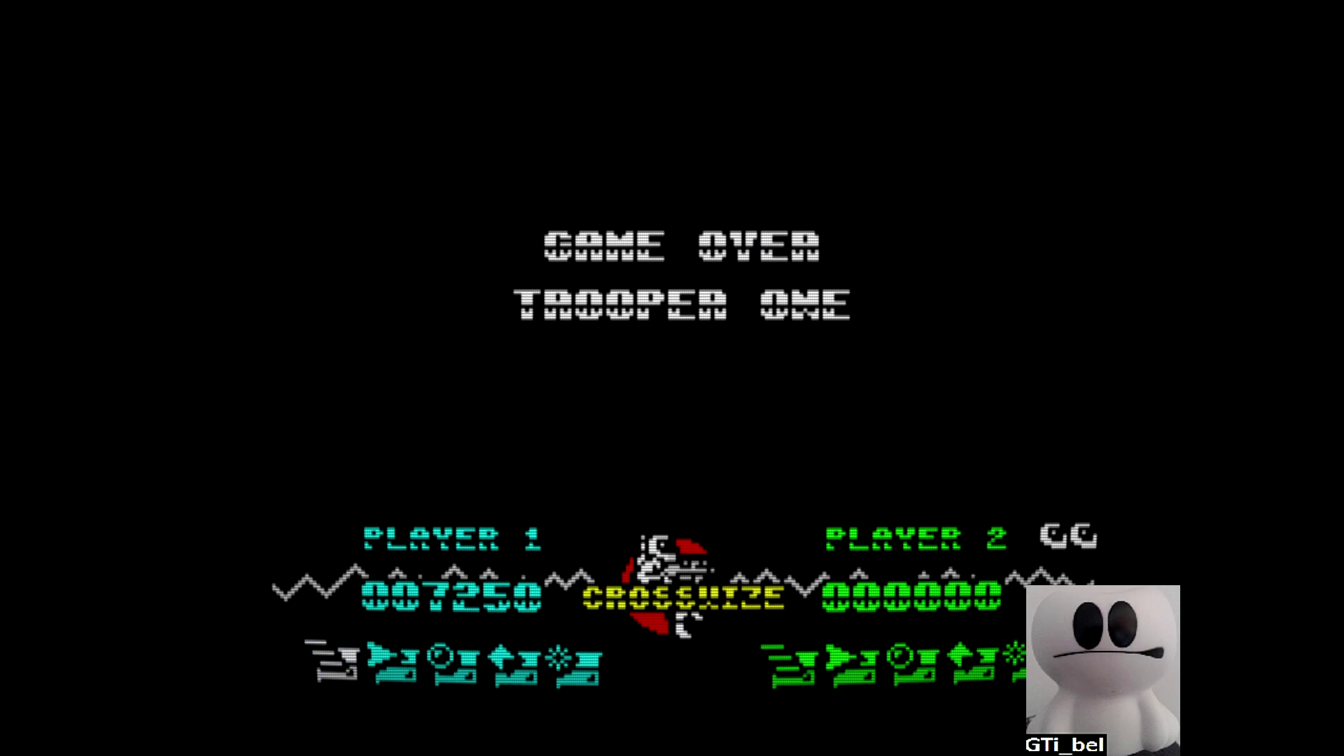 GTibel: Crosswize (ZX Spectrum Emulated) 7,250 points on 2020-07-25 09:51:45