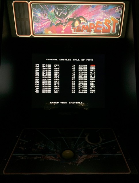 jgkspsx: Crystal Castles (Arcade Emulated / M.A.M.E.) 22,940 points on 2022-06-21 15:04:35