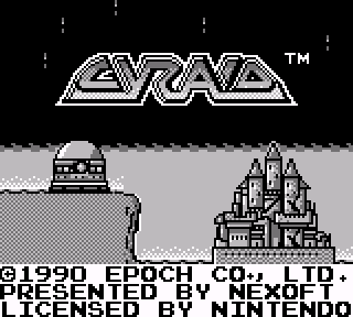 zerooskul: Cyraid (Game Boy) 54,160 points on 2019-06-25 21:18:15