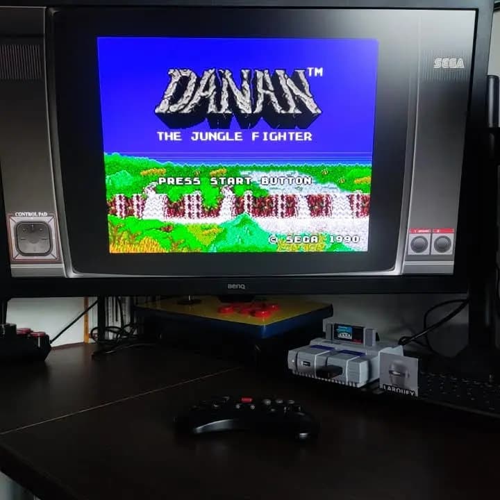 Larquey: Danan: The Jungle Fighter (Sega Master System Emulated) 5,900 points on 2022-08-07 02:17:29