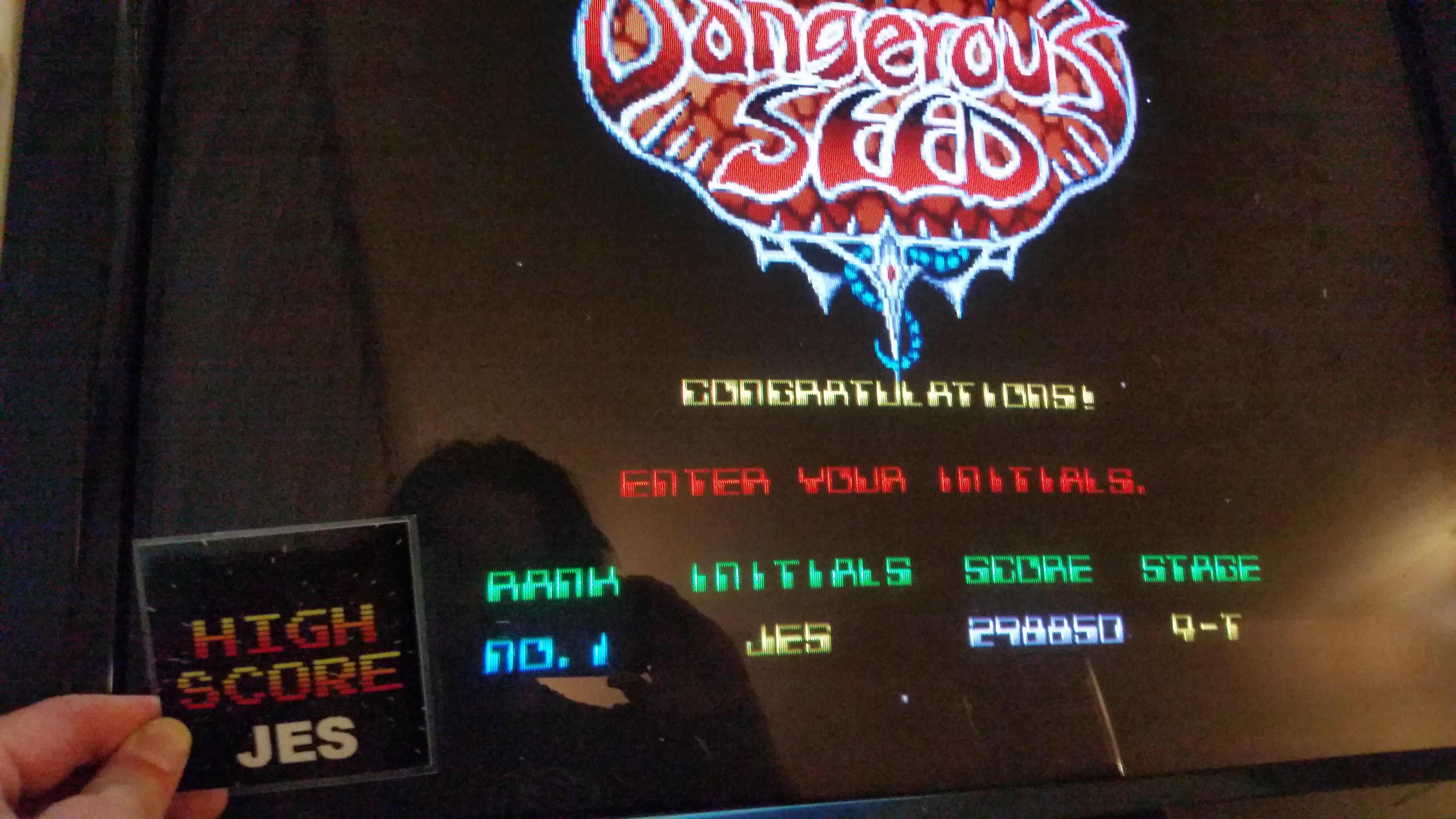 JES: Dangerous Seed [Japan] [dangseed] (Arcade Emulated / M.A.M.E.) 298,850 points on 2016-12-17 21:34:20