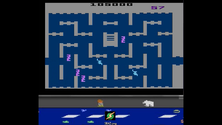 S.BAZ: Dark Cavern (Atari 2600 Emulated) 105,000 points on 2018-03-16 00:42:52