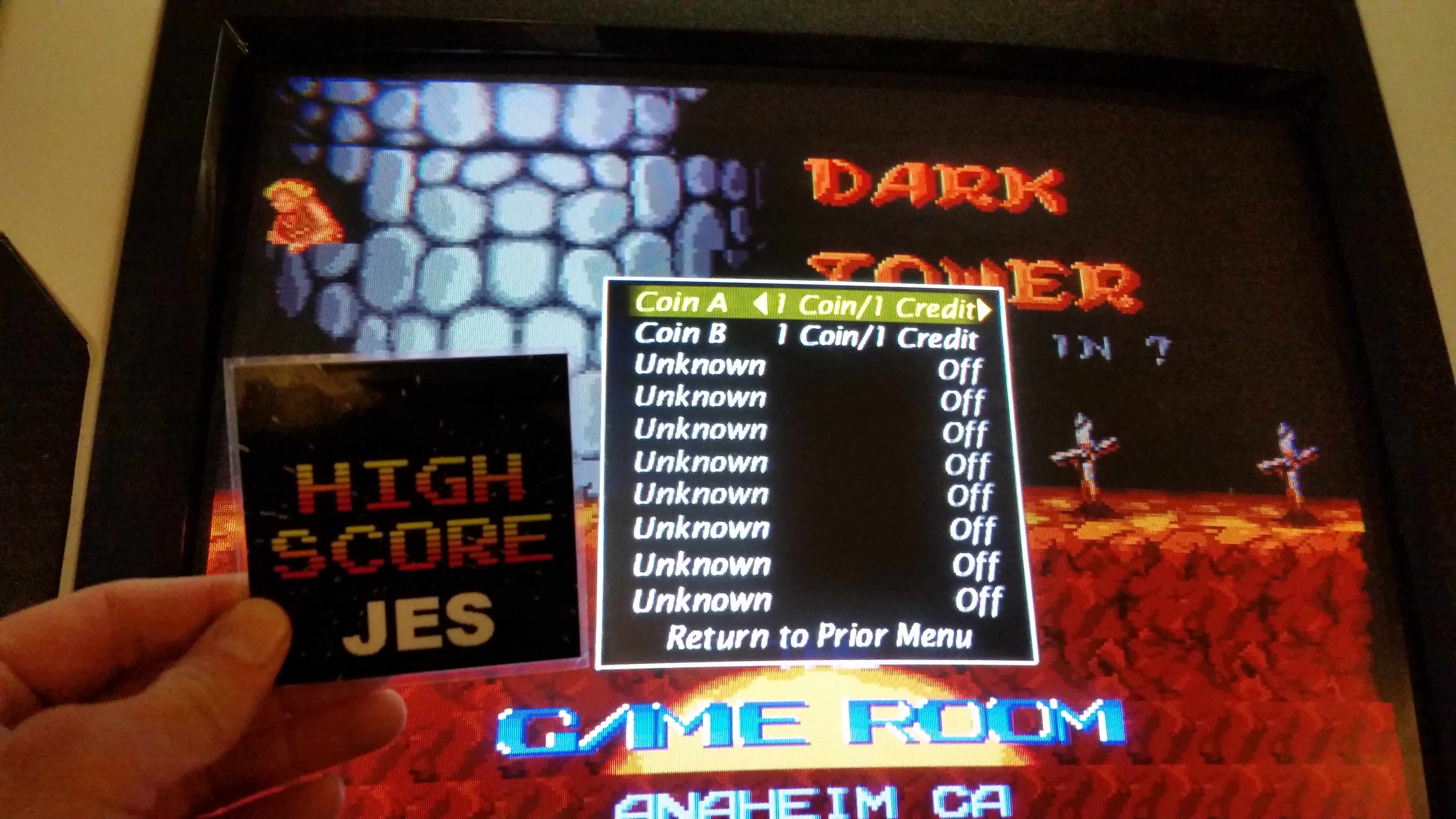 JES: Dark Tower (Arcade Emulated / M.A.M.E.) 96,350 points on 2016-12-17 21:43:02