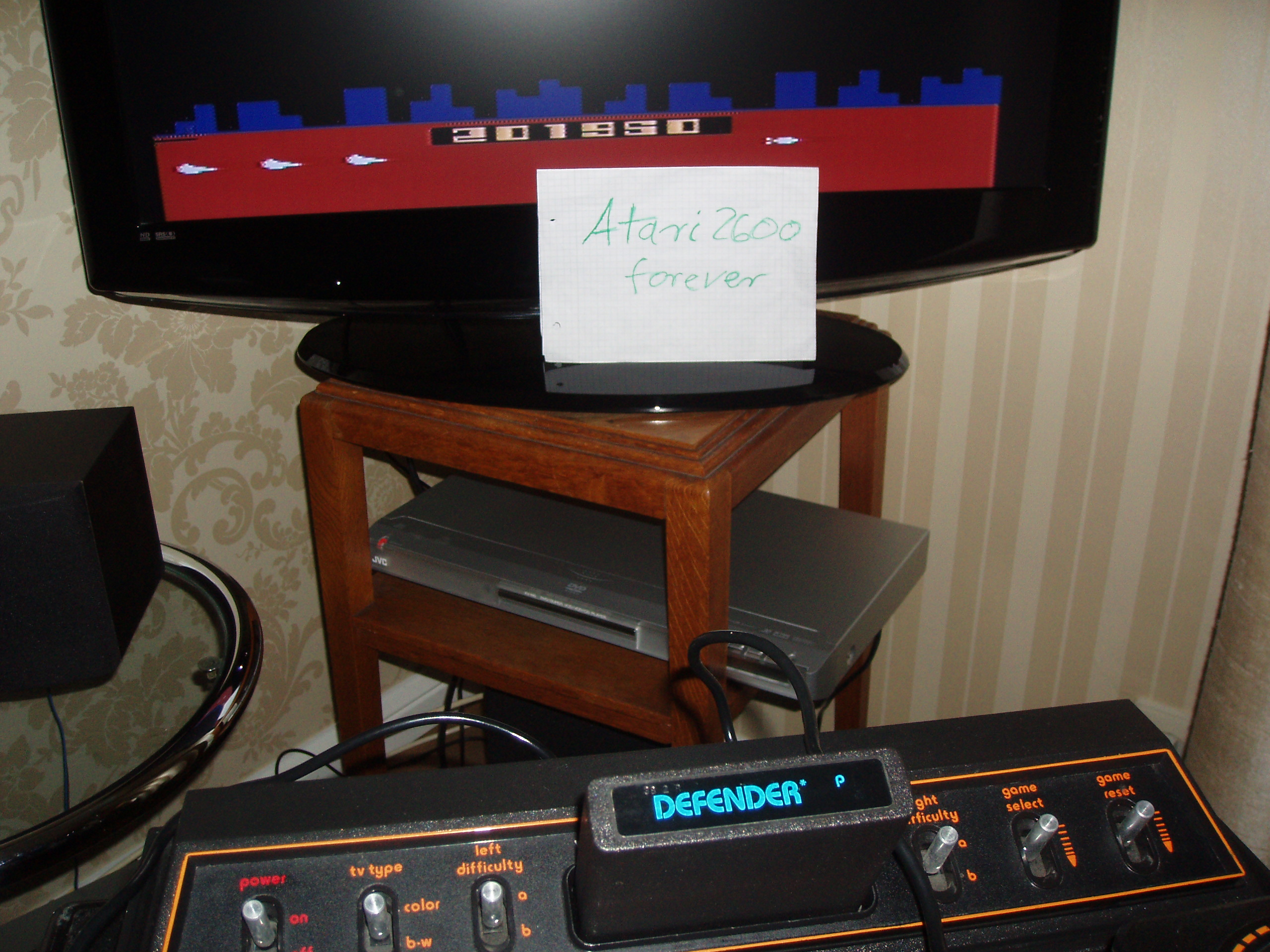 atari2600forever: Defender (Atari 2600 Expert/A) 201,950 points on 2015-10-19 01:47:37