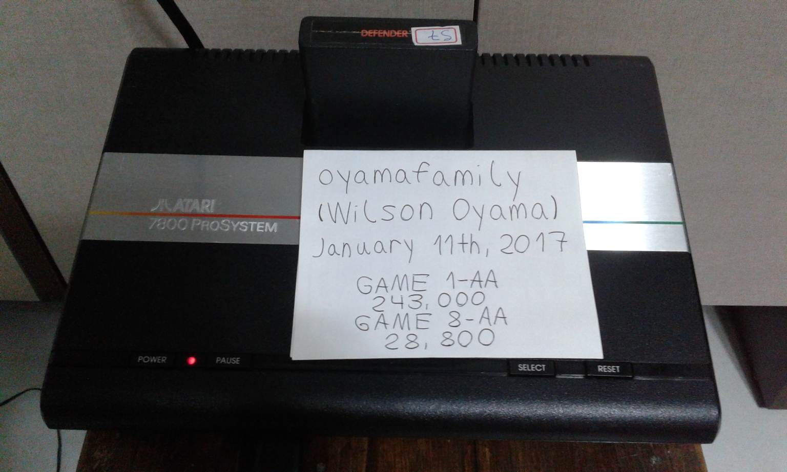 oyamafamily: Defender (Atari 2600 Expert/A) 243,000 points on 2017-01-11 17:13:41