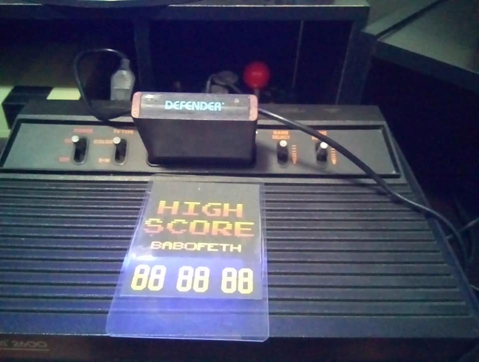 BabofetH: Defender (Atari 2600 Expert/A) 58,900 points on 2020-07-18 16:49:50