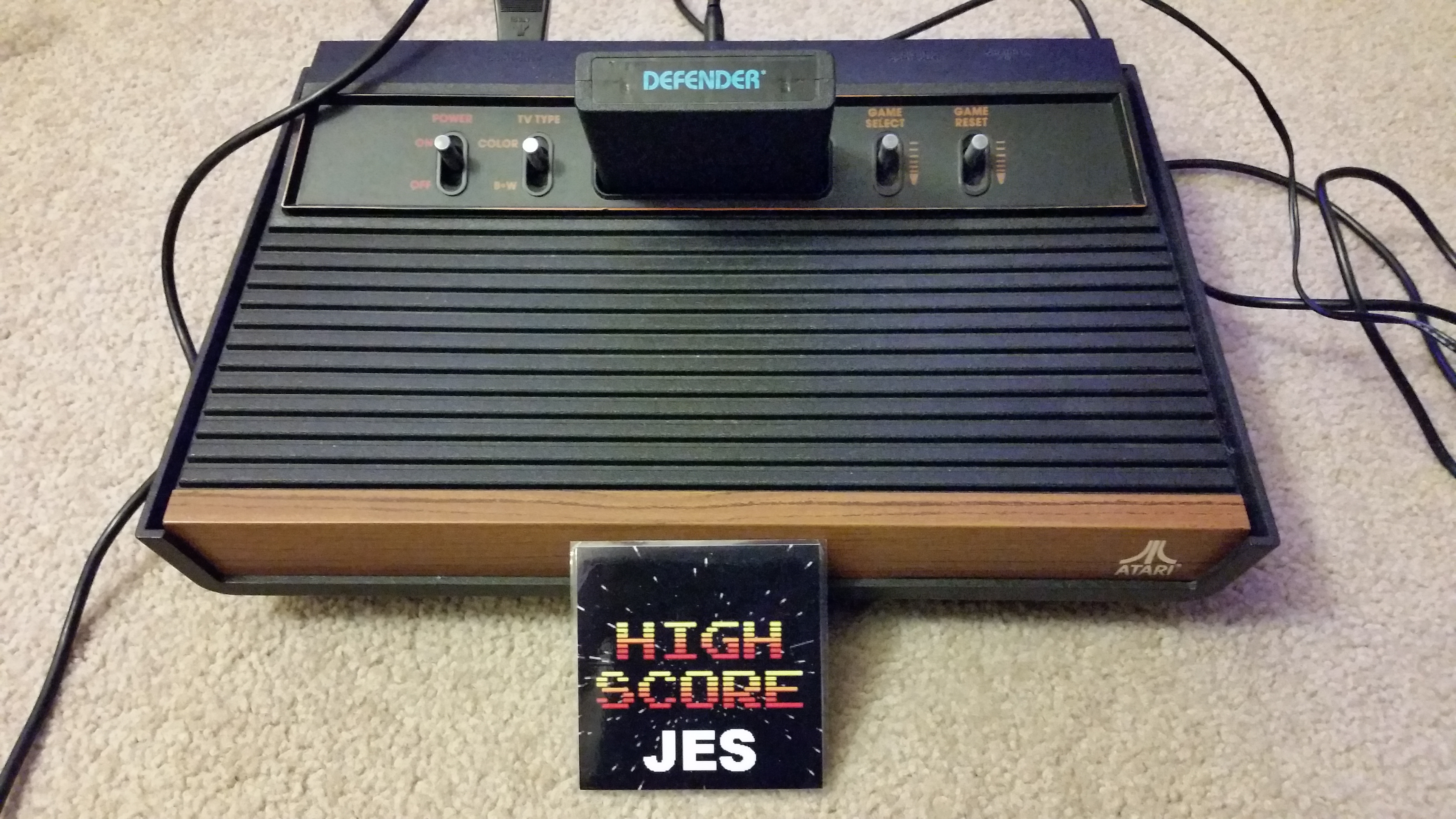 JES: Defender (Atari 2600 Novice/B) 22,950 points on 2016-12-19 21:59:06