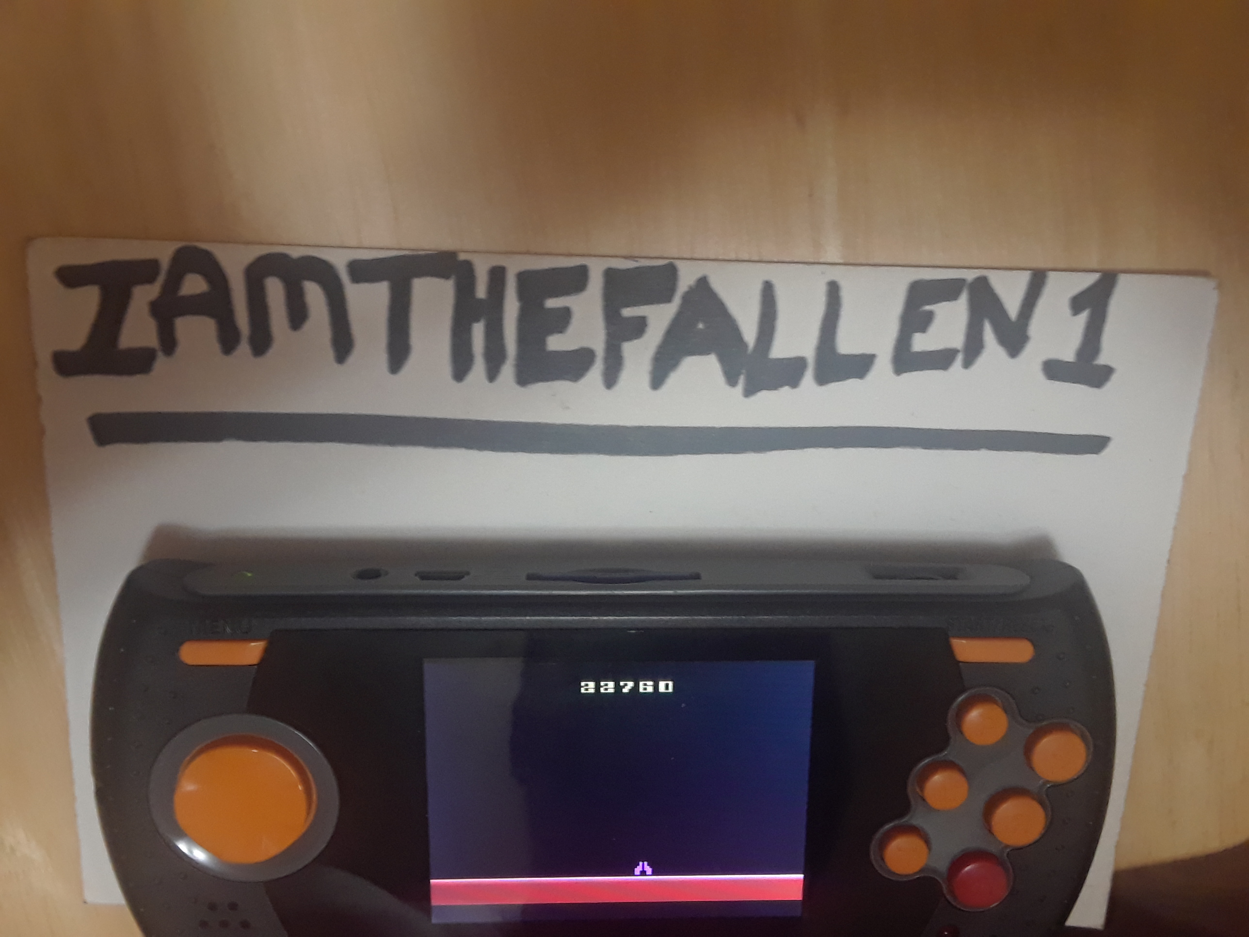 iamthefallen1: Demon Attack (Atari 2600 Emulated Novice/B Mode) 22,760 points on 2018-08-19 10:10:58