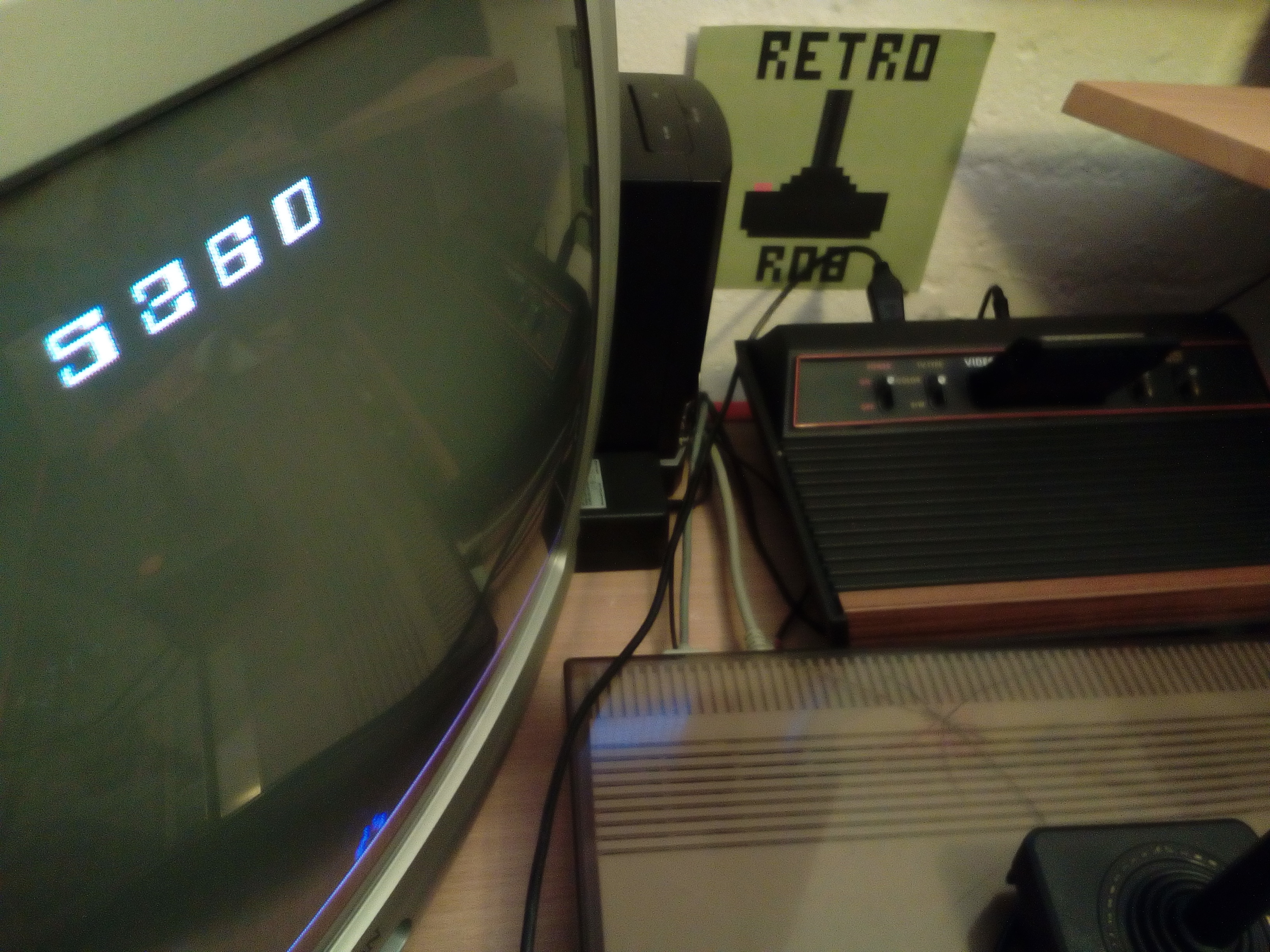 RetroRob: Demon Attack: Game 7 (Atari 2600 Expert/A) 5,260 points on 2019-07-05 13:36:38
