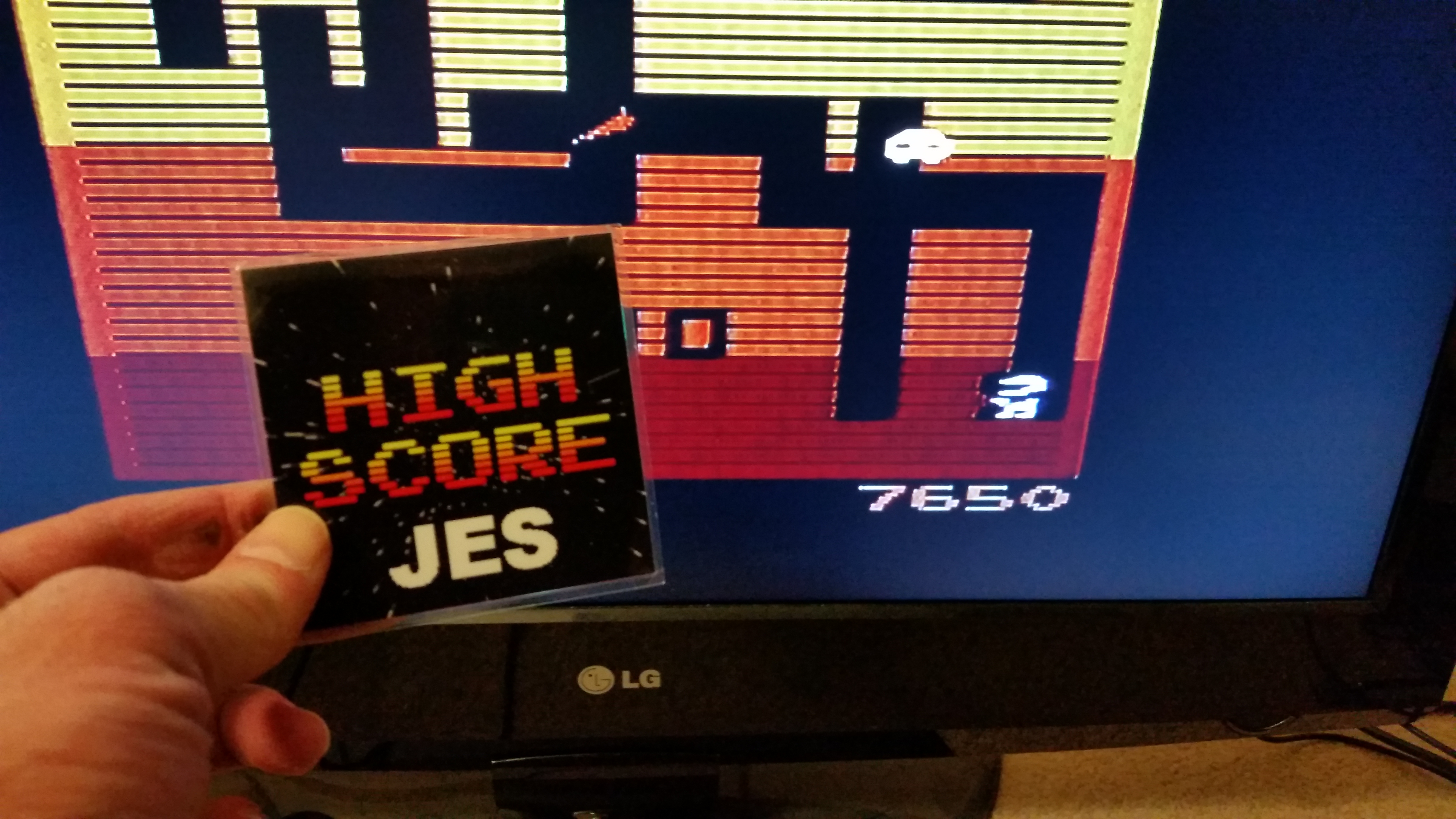 JES: Dig Dug (Atari 2600) 7,650 points on 2016-12-19 21:45:19