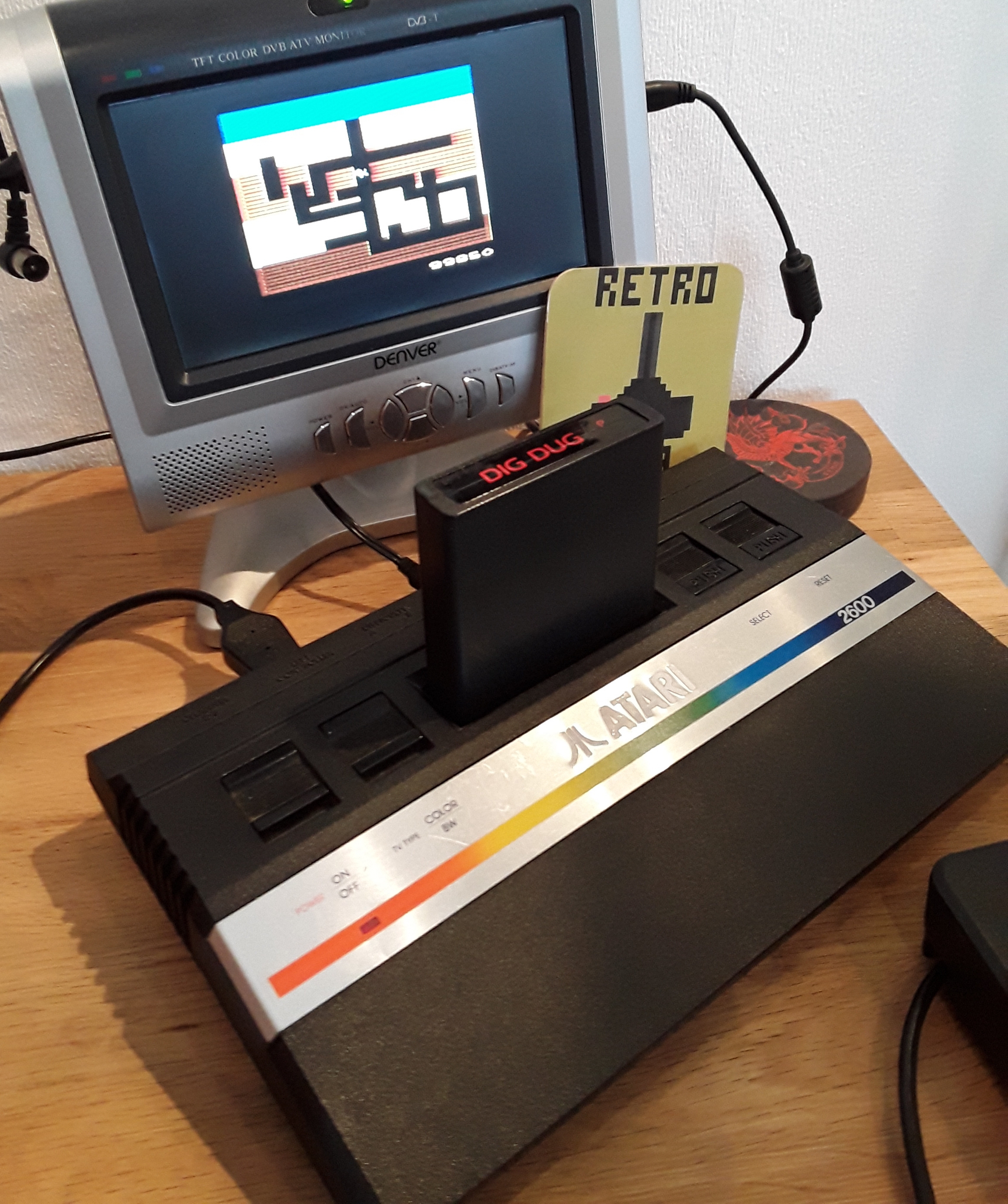 RetroRob: Dig Dug (Atari 2600) 99,850 points on 2018-12-30 05:00:48