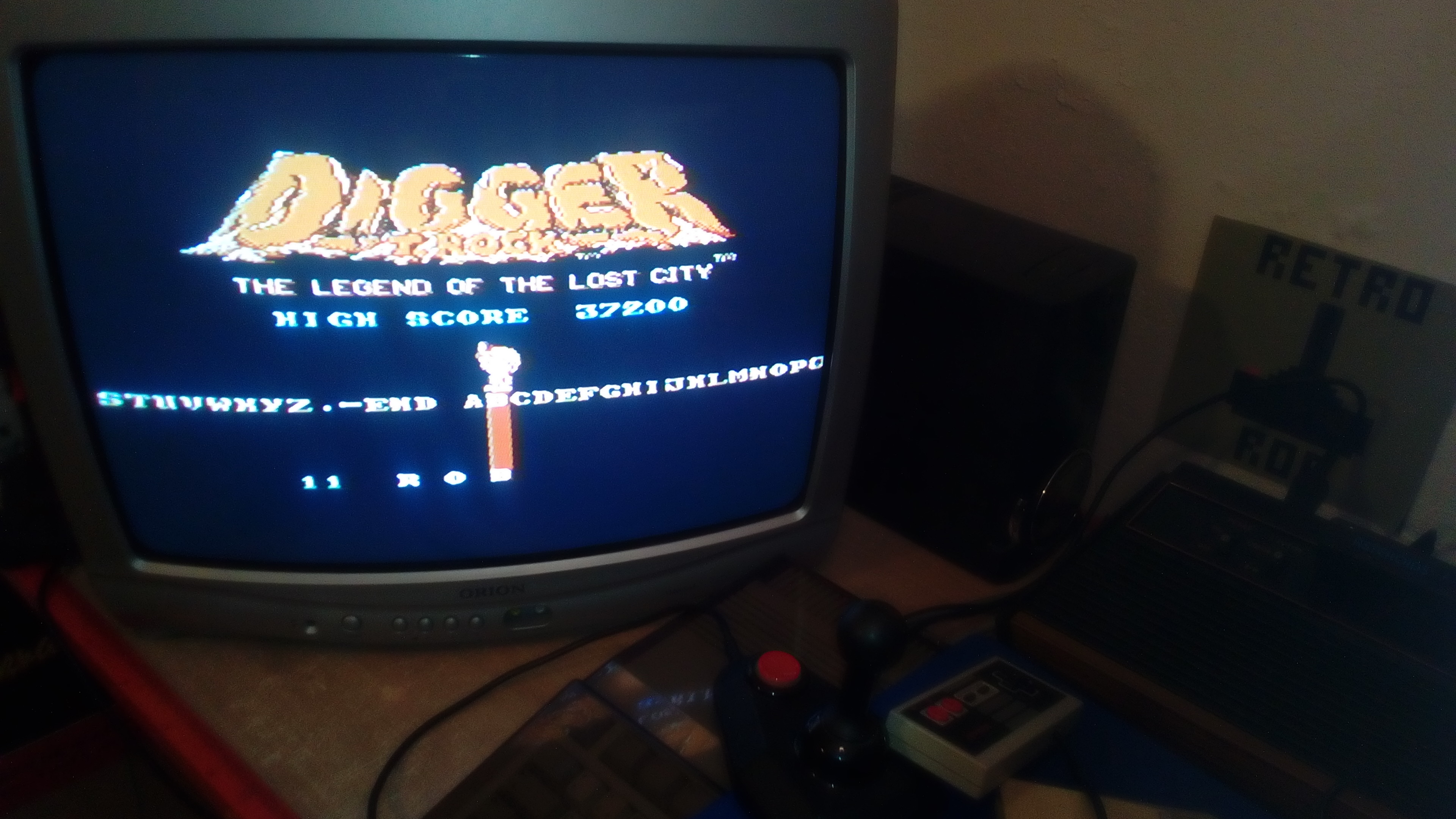 RetroRob: Digger T. Rock (NES/Famicom) 37,200 points on 2021-09-20 02:55:52
