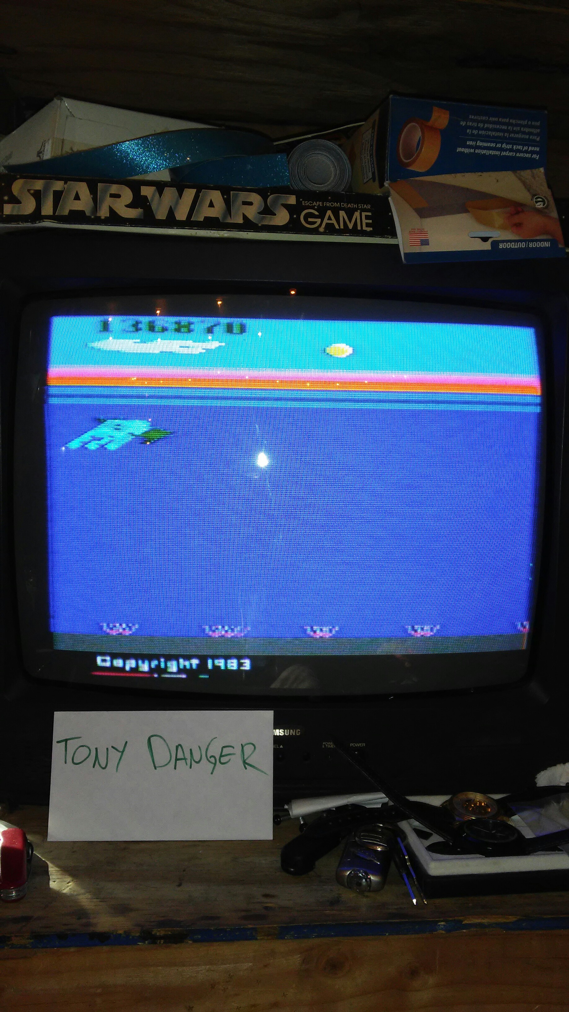 TonyDanger: Dolphin (Atari 2600 Expert/A) 136,870 points on 2016-12-20 13:44:21
