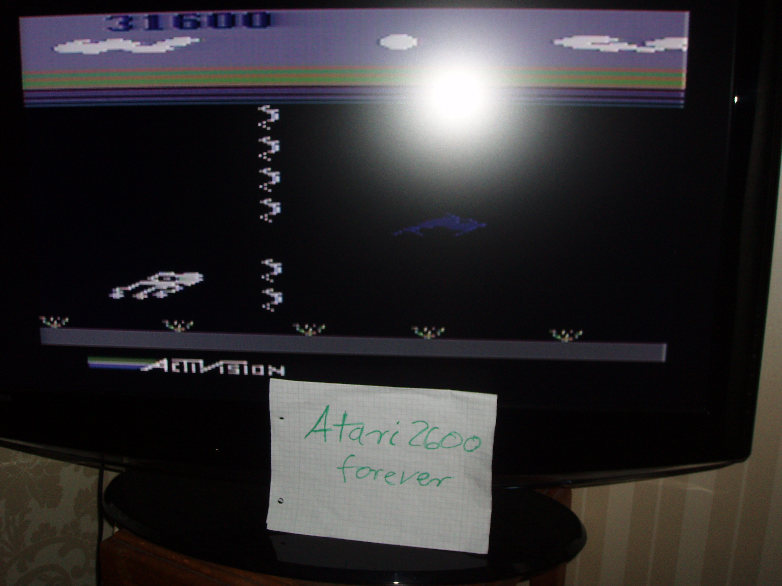 atari2600forever: Dolphin (Atari 2600 Novice/B) 31,600 points on 2016-03-01 02:26:19