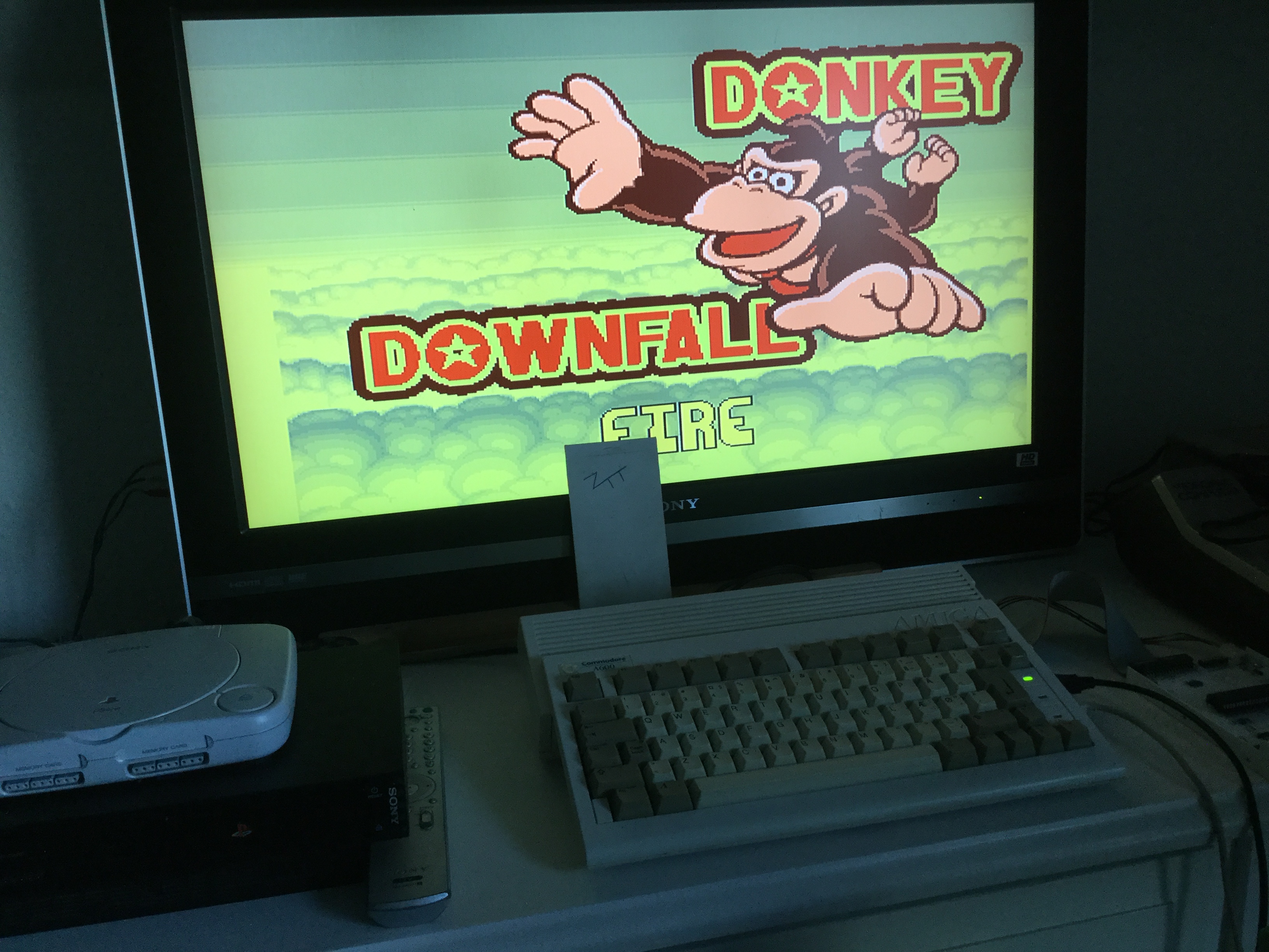 Frankie: Donkey Downfall (Amiga) 1,300 points on 2020-04-18 02:28:32