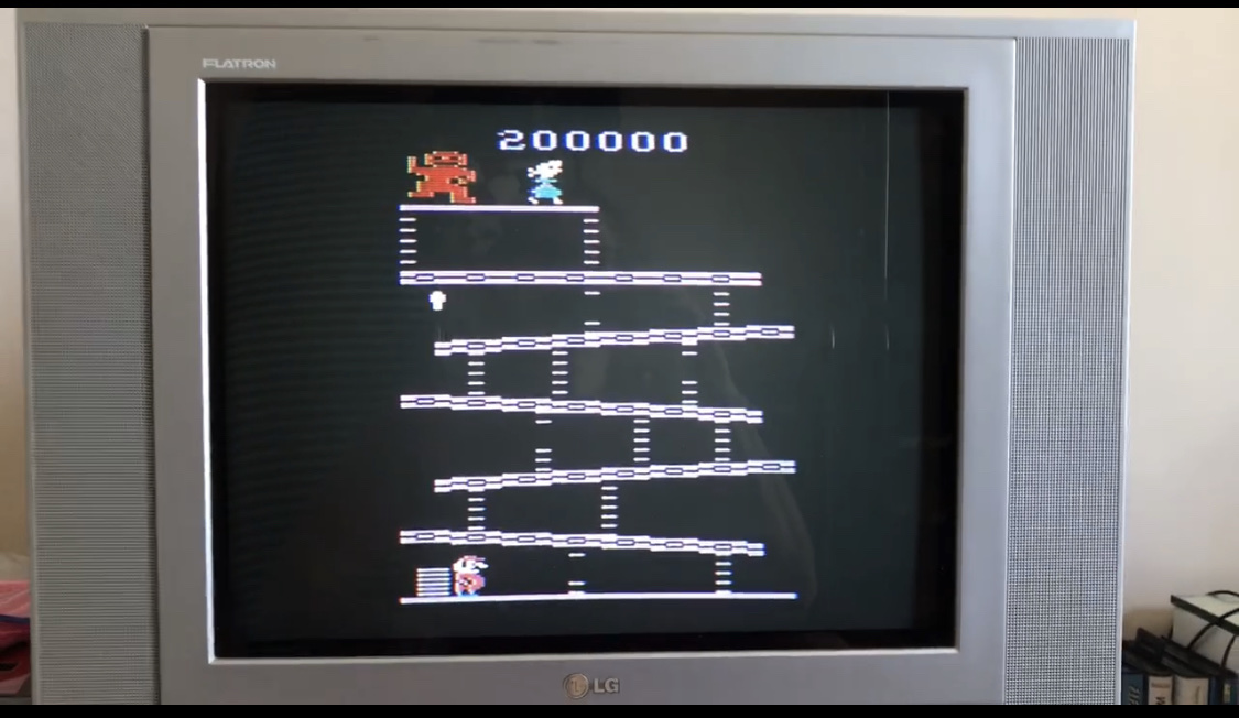 AlexBezerra: Donkey Kong (Atari 2600 Novice/B) 200,000 points on 2022-06-24 20:11:28