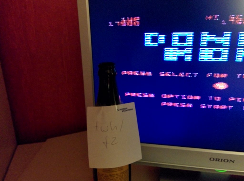 twhf2: Donkey Kong (Atari 400/800/XL/XE) 17,500 points on 2015-10-18 14:00:29