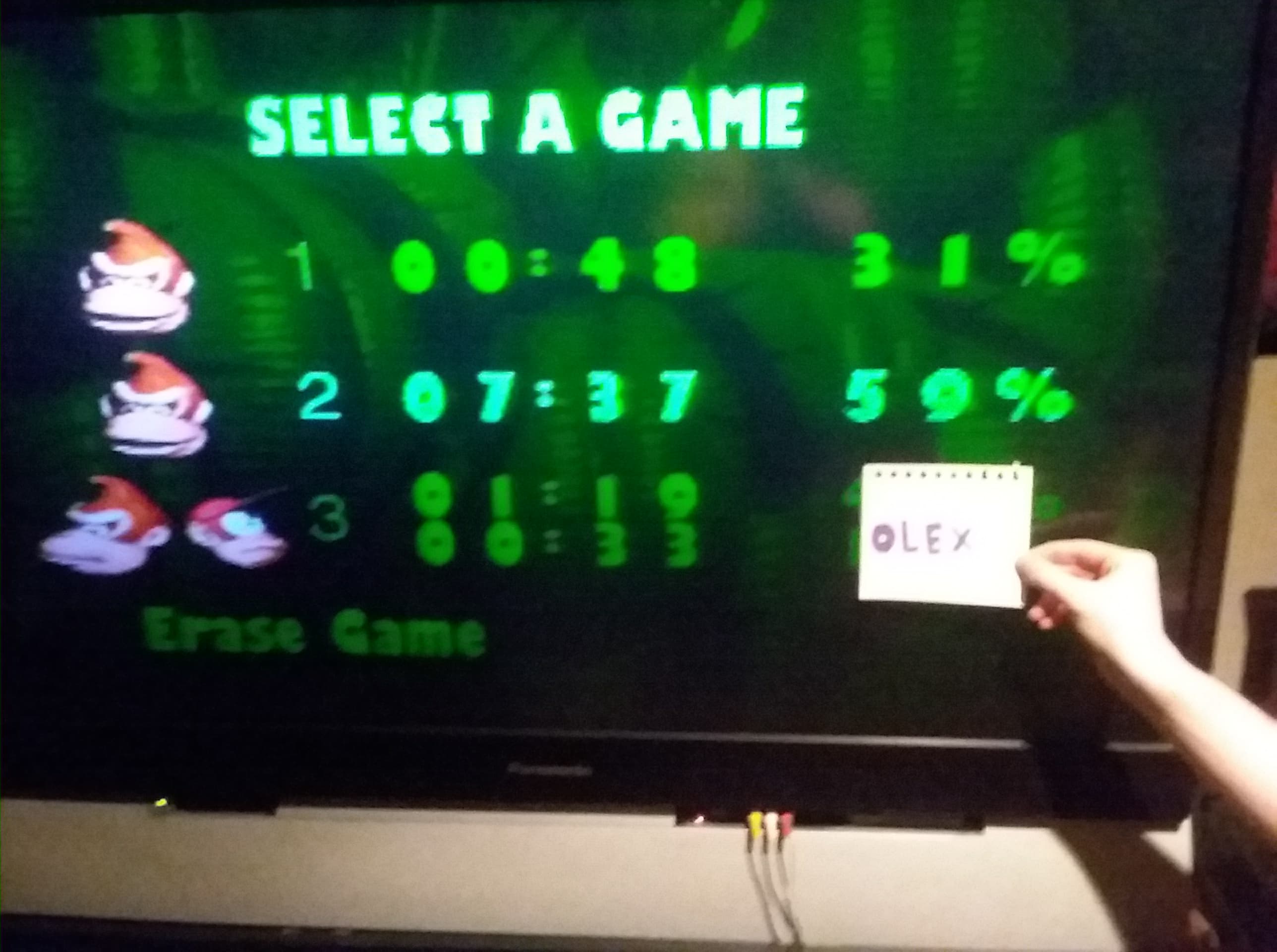 OlexBetter: Donkey Kong Country: Percent Complete (SNES/Super Famicom) 59 points on 2018-01-15 15:57:05