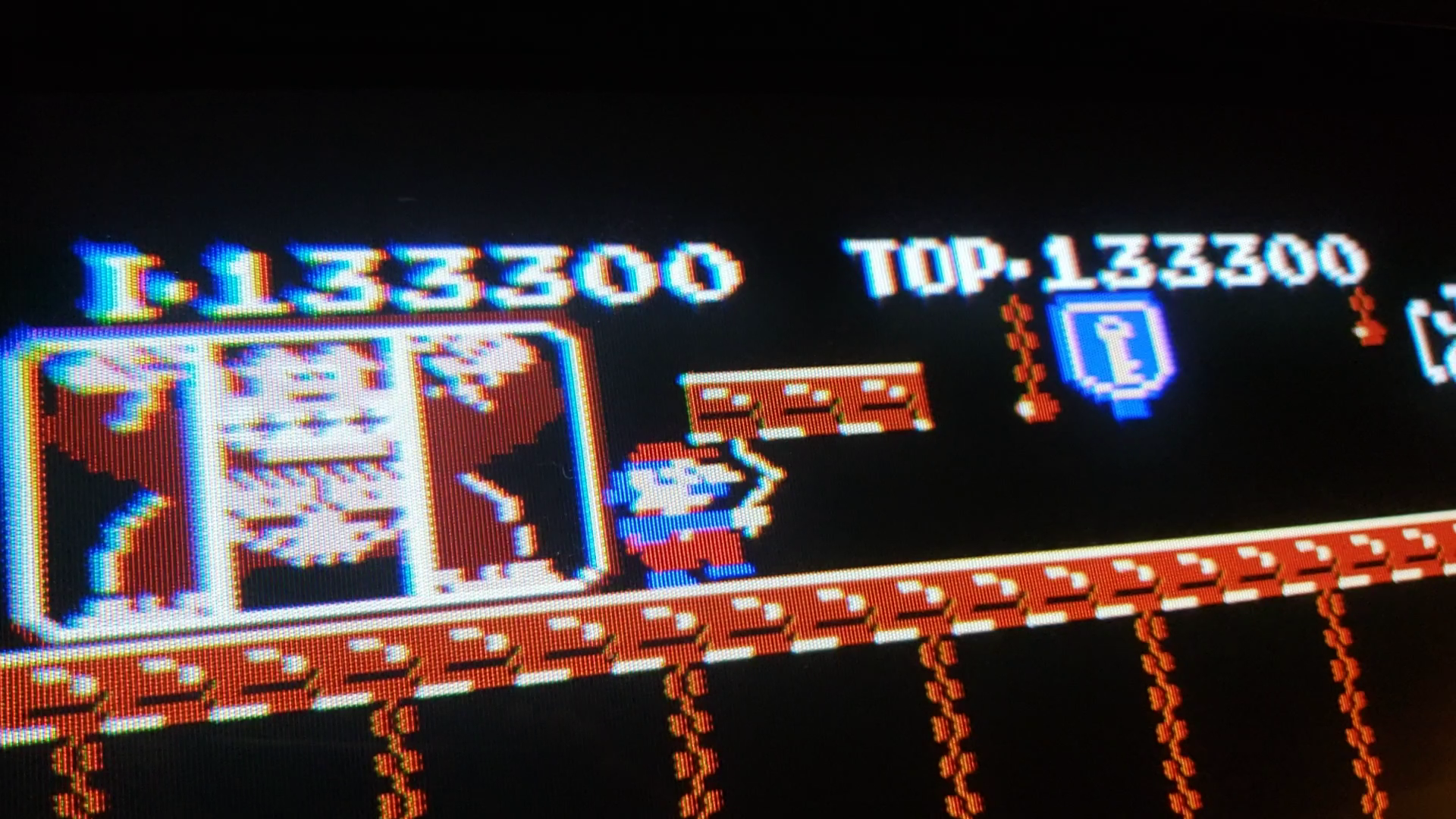 JES: Donkey Kong Jr (NES/Famicom Emulated) 133,300 points on 2020-07-18 01:09:02