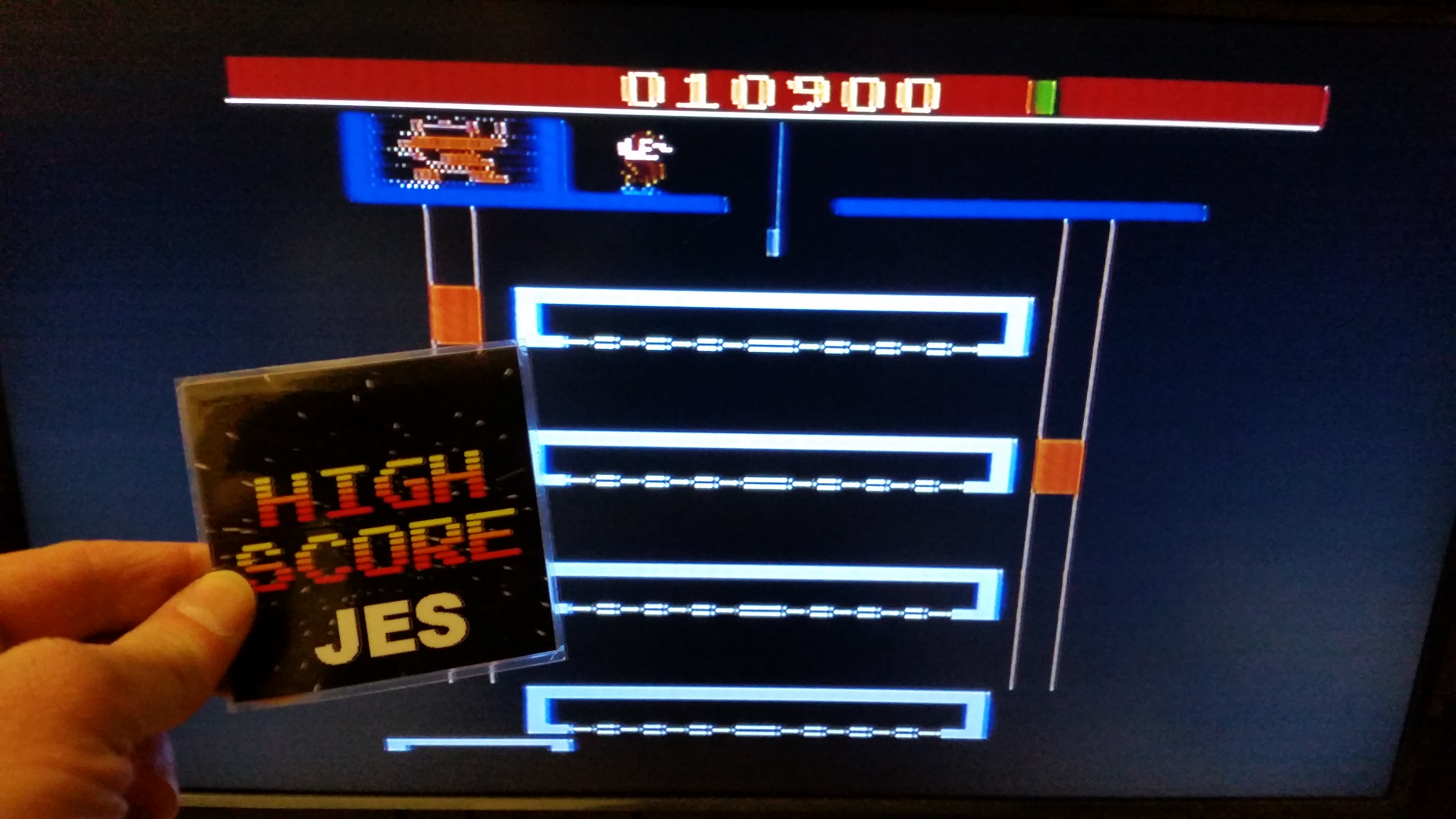 JES: Donkey Kong Junior (Atari 2600) 10,900 points on 2016-12-19 21:31:41