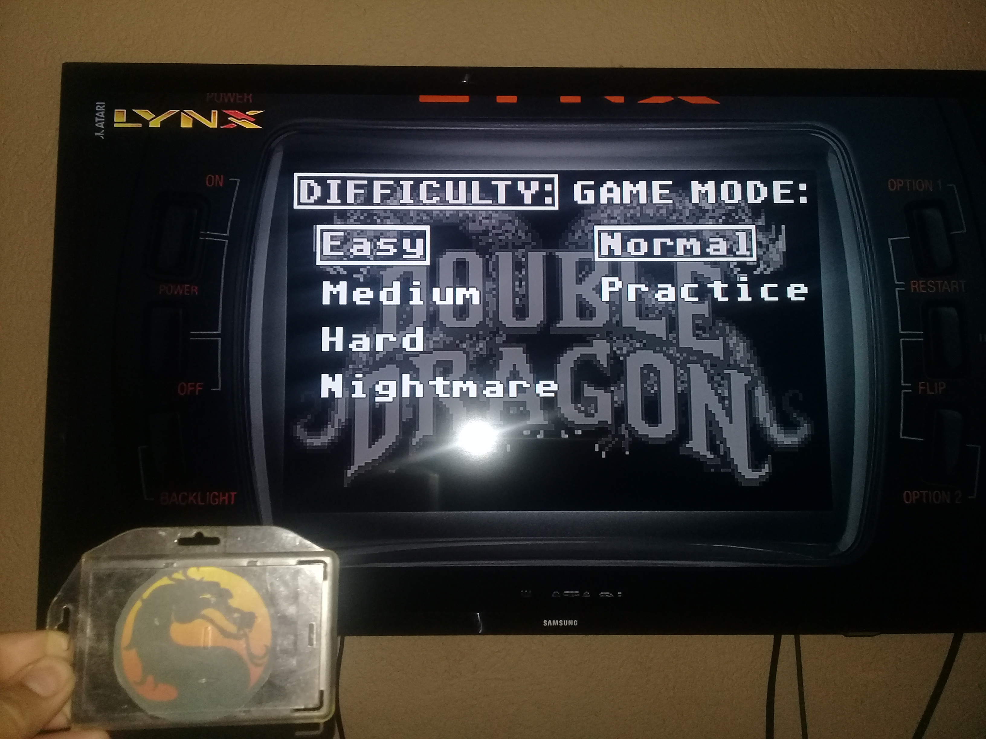 omargeddon: Double Dragon [Easy/Normal] (Atari Lynx Emulated) 43,650 points on 2021-05-06 15:58:05