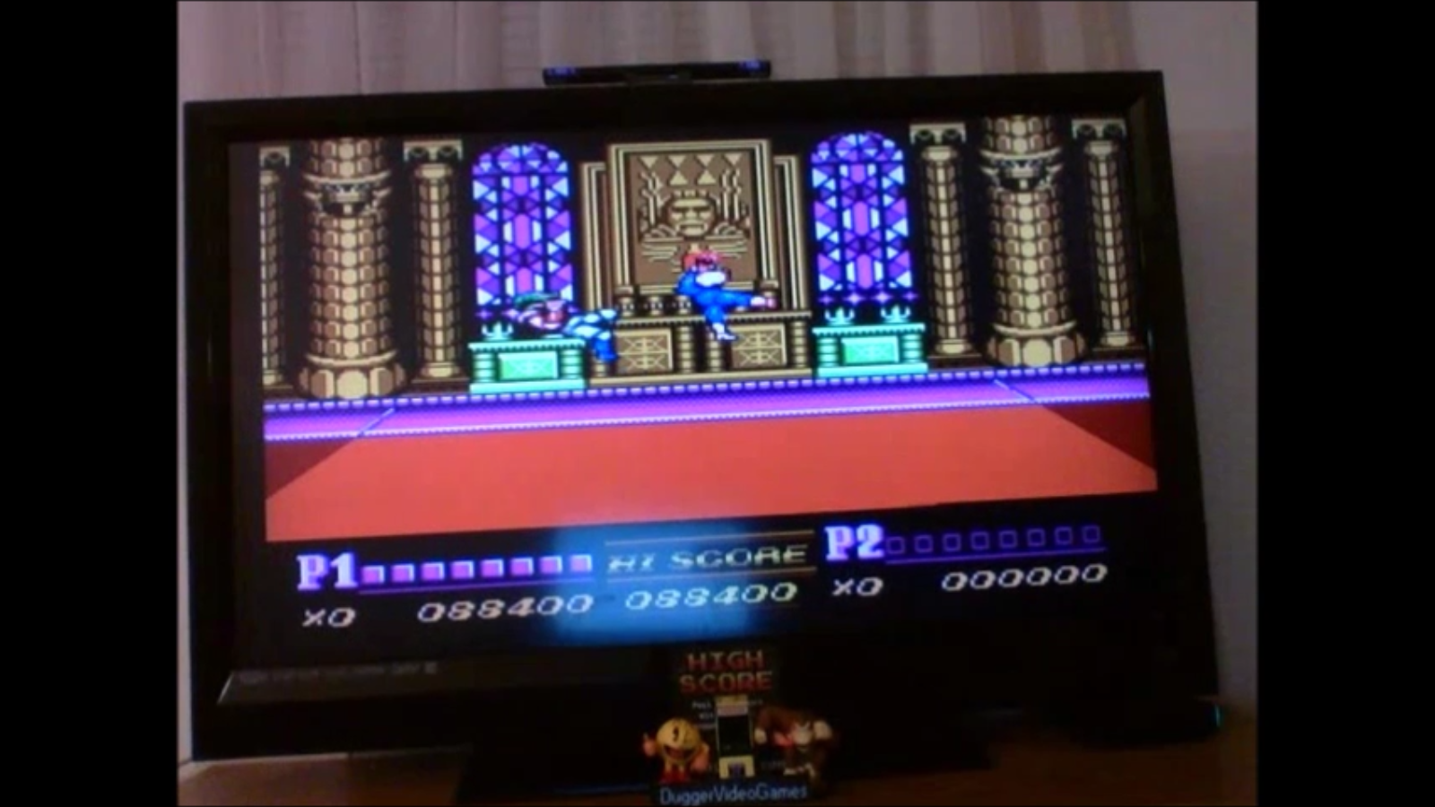 DuggerVideoGames: Double Dragon II: Supreme Warrior (NES/Famicom Emulated) 88,400 points on 2017-02-20 22:39:03