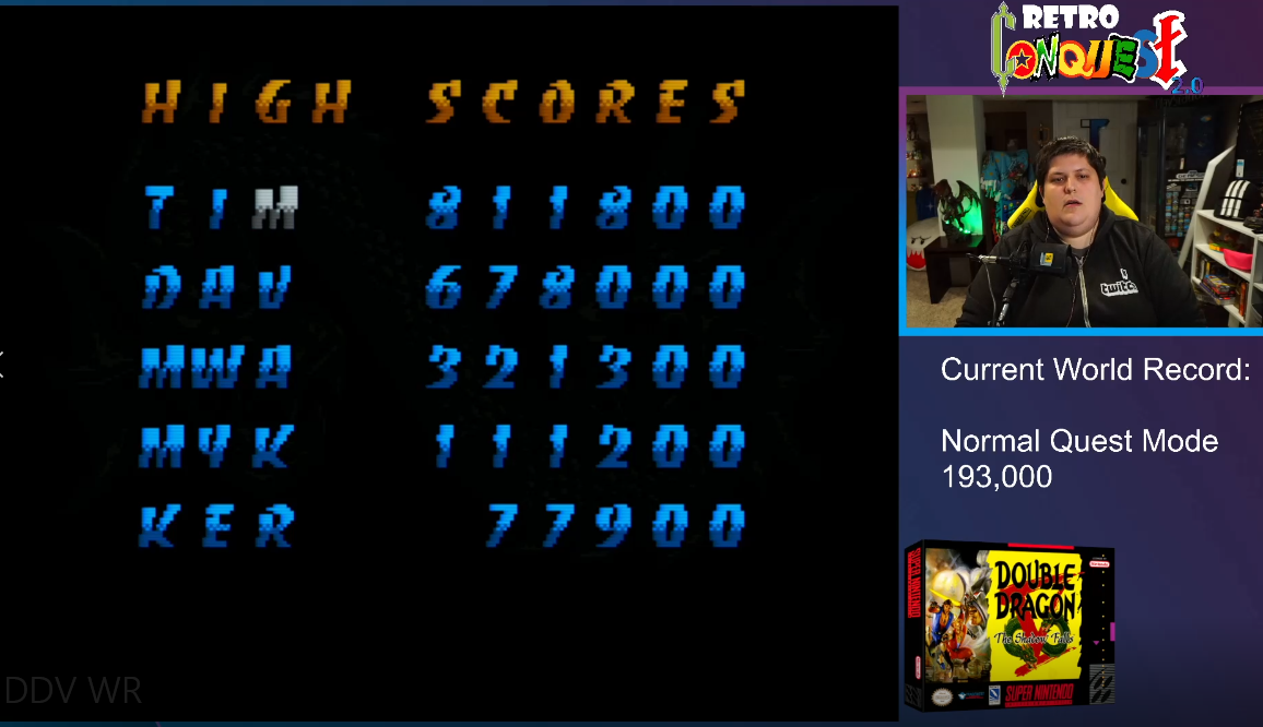 Double Dragon V: The Shadow Falls [Normal] 811,800 points