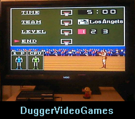 DuggerVideoGames: Double Dribble [Point Difference] (NES/Famicom Emulated) 76 points on 2016-03-30 03:40:22