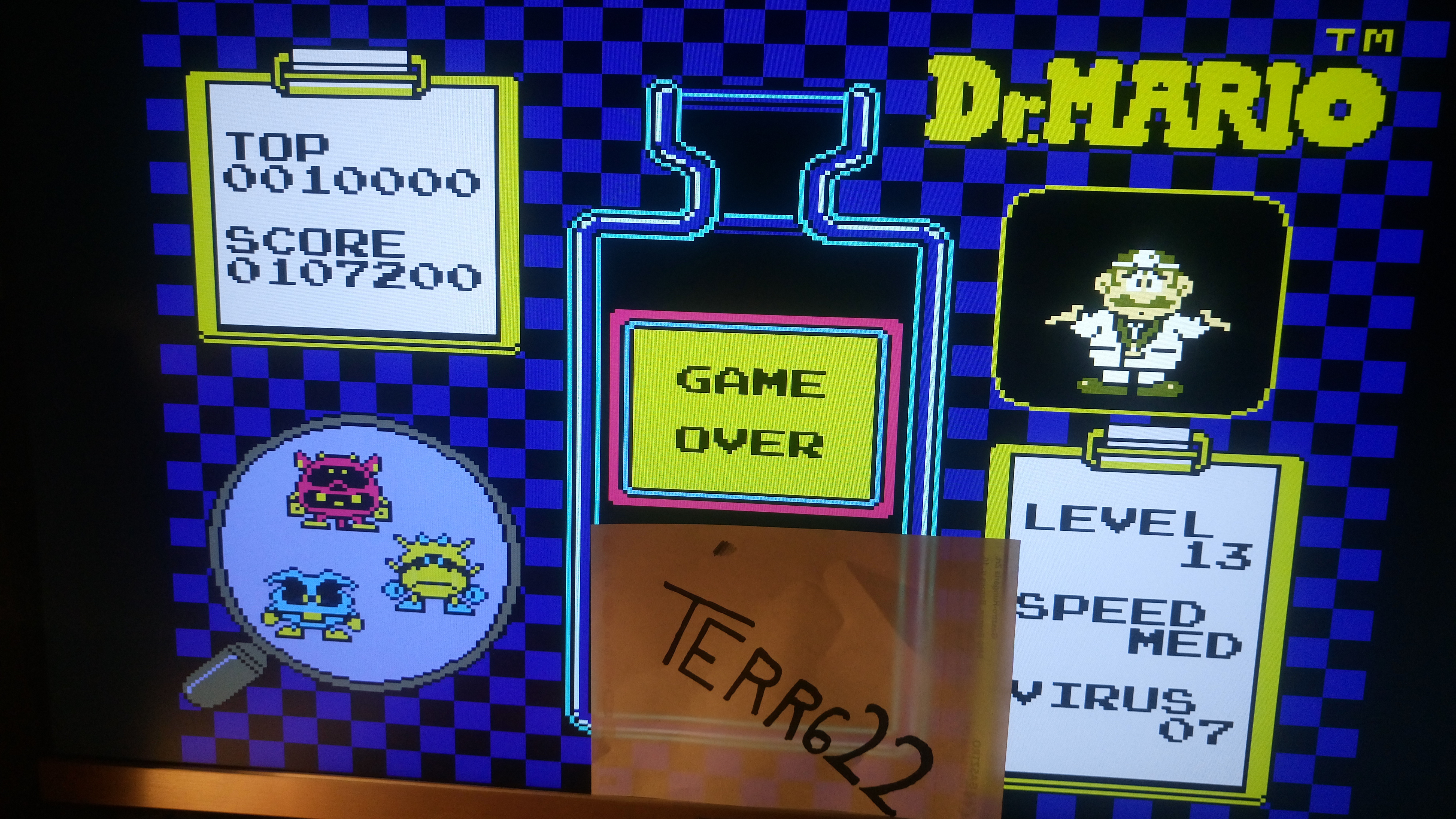 Dr. Mario 107,200 points
