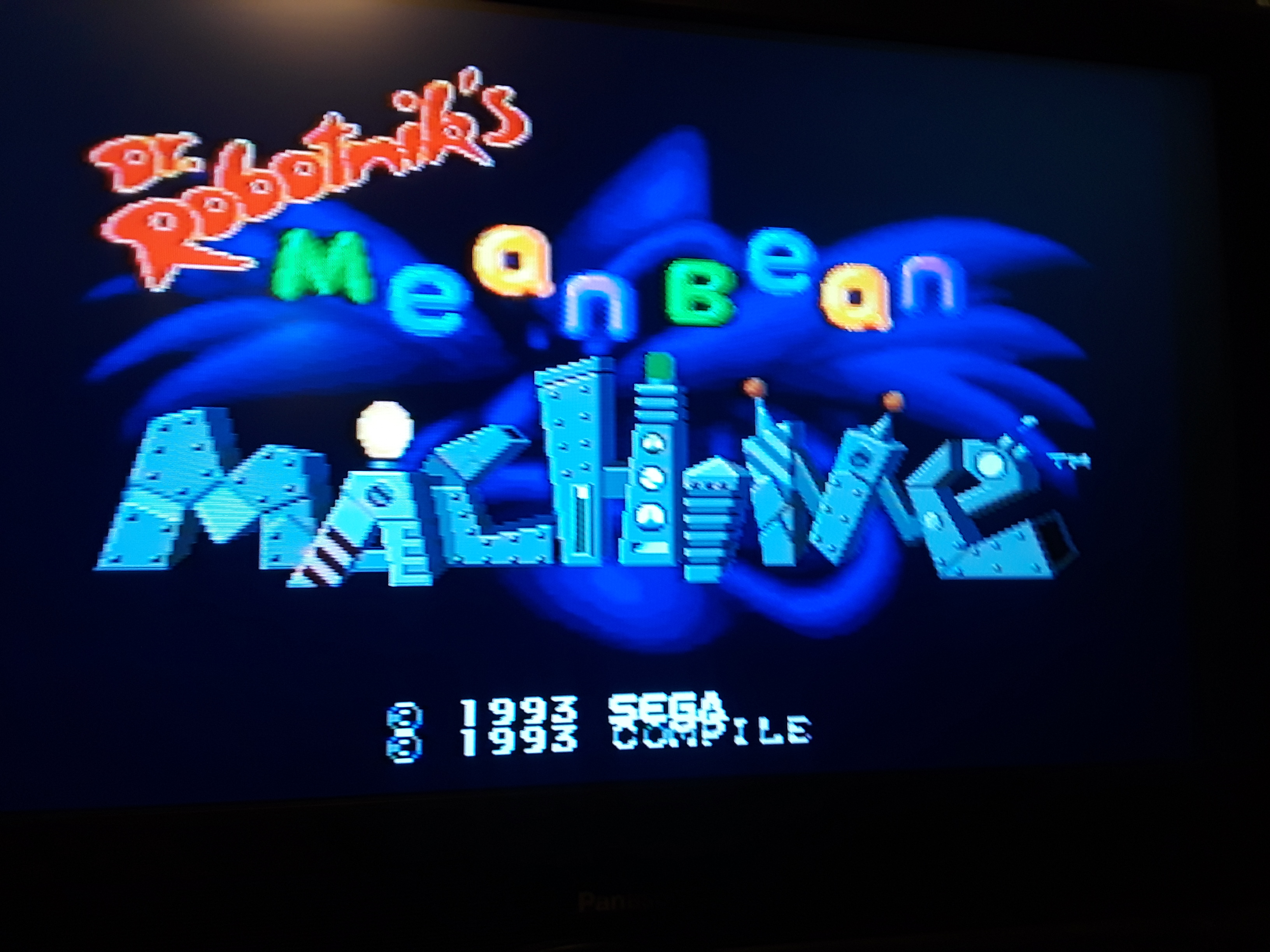Dr Robotnik Mean Bean Machine Exercise Mode Dr. Robotnik's Mean Bean Machine [Exercise Mode] (Sega Genesis
