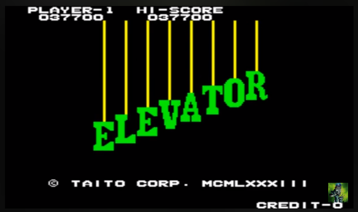 kernzy: Elevator Action (Arcade Emulated / M.A.M.E.) 37,700 points on 2022-12-15 16:36:16