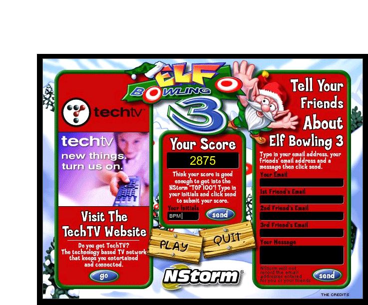 Elf Bowling 3 2,875 points