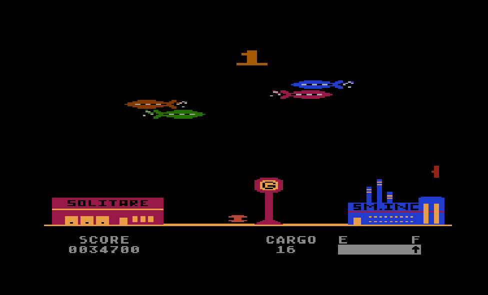 McKong: Embargo (Atari 400/800/XL/XE Emulated) 34,700 points on 2015-07-02 00:38:31