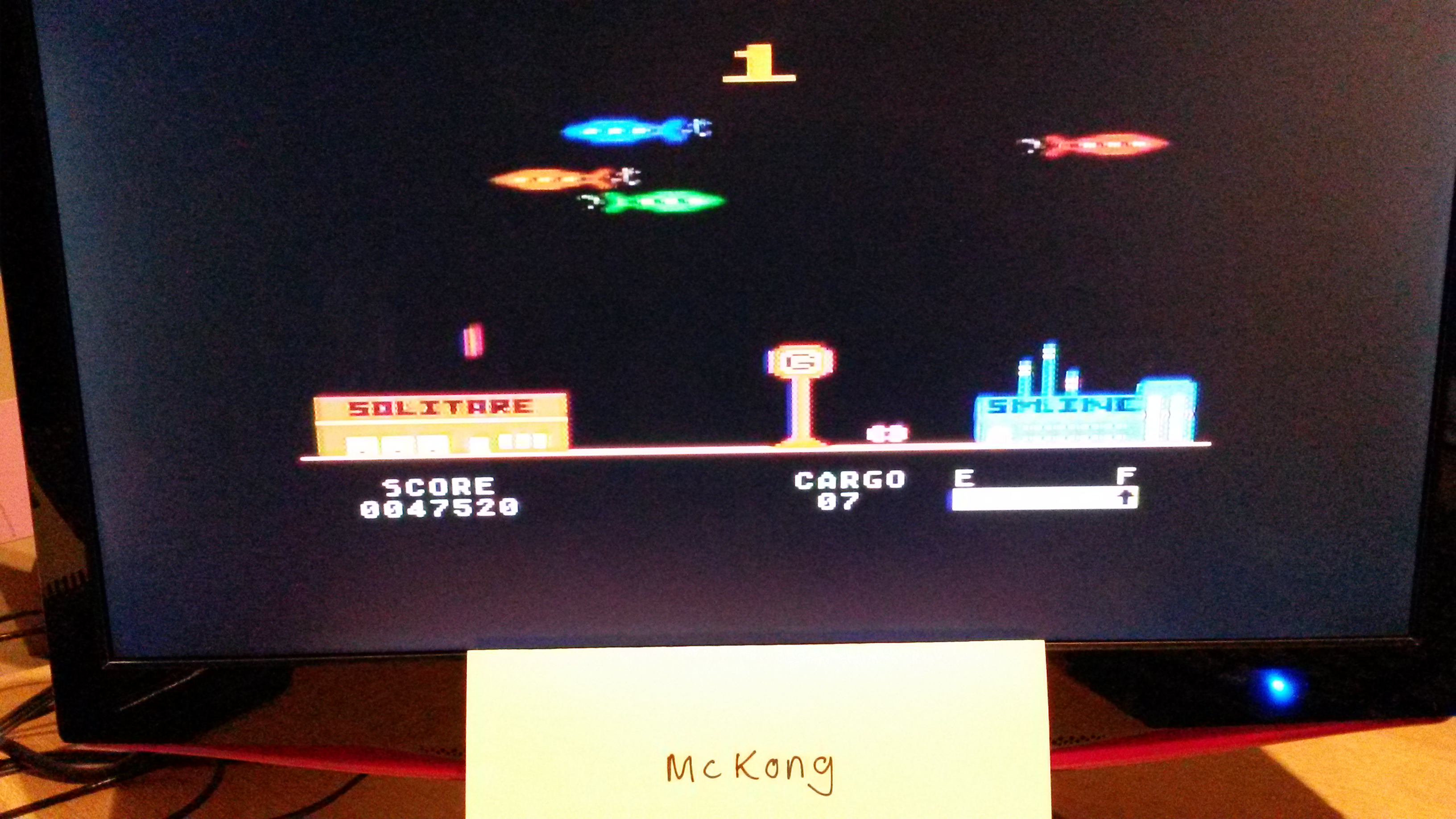 McKong: Embargo (Atari 400/800/XL/XE) 47,520 points on 2016-01-05 06:28:16