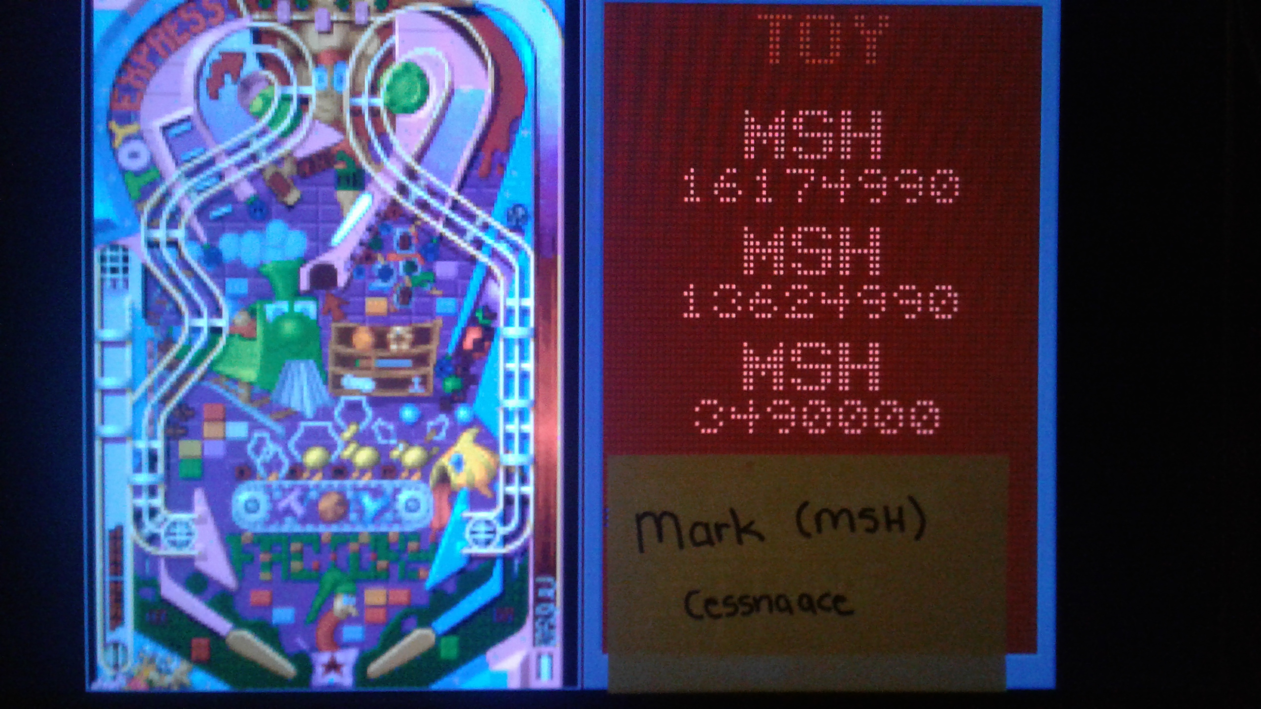 Mark: Epic Pinball: Toy Factory (PC Emulated / DOSBox) 16,174,990 points on 2019-05-14 23:59:02